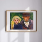 Edvard Munch - Yaşlı Balıkçı Ve Kızı