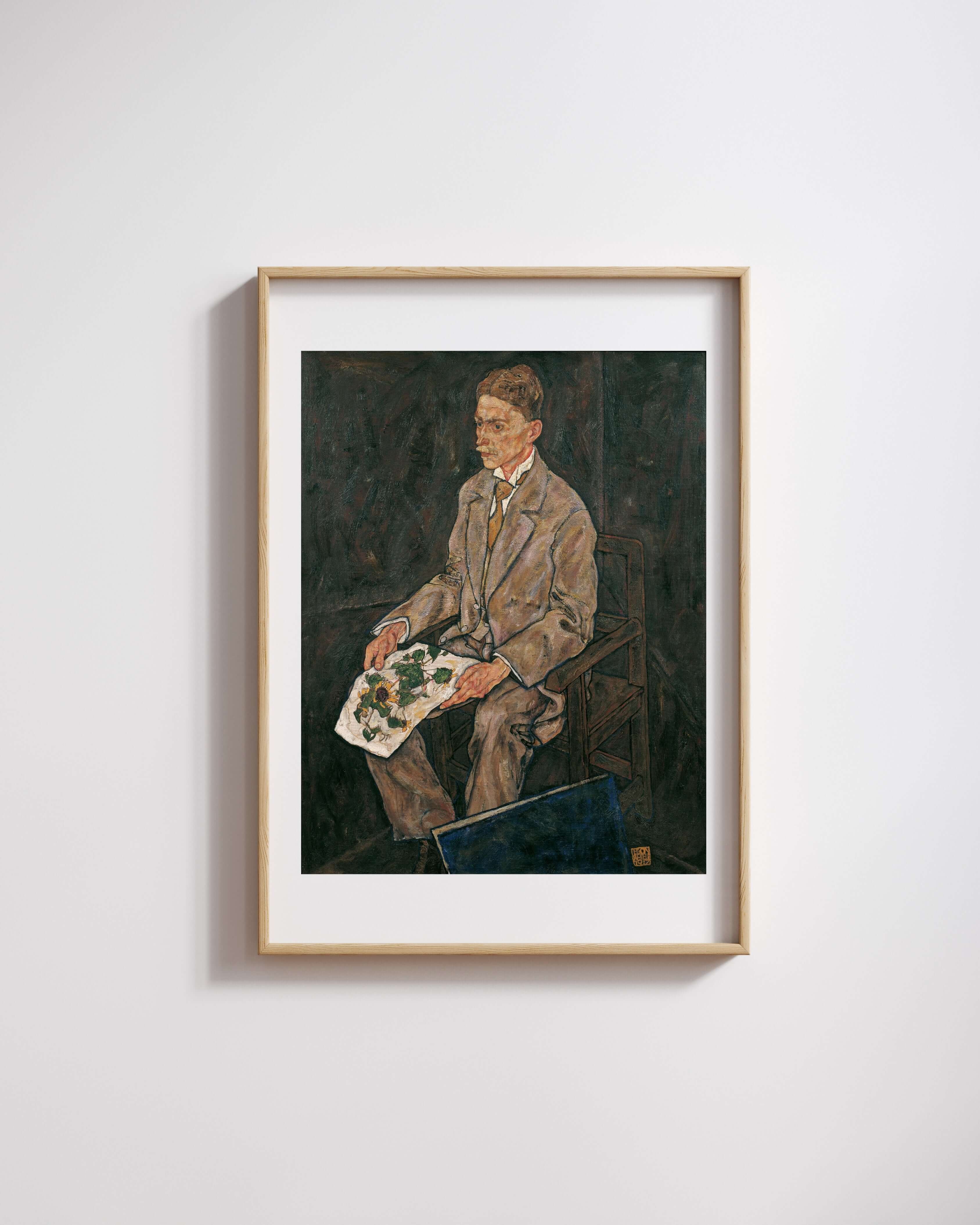 Egon Schiele - Dr. Franz Martin Haberditzl Portresi