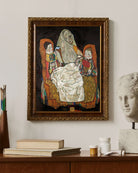 Egon Schiele - İKi Çocuklu Anne Iii