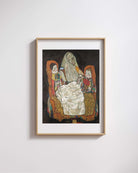Egon Schiele - İKi Çocuklu Anne Iii