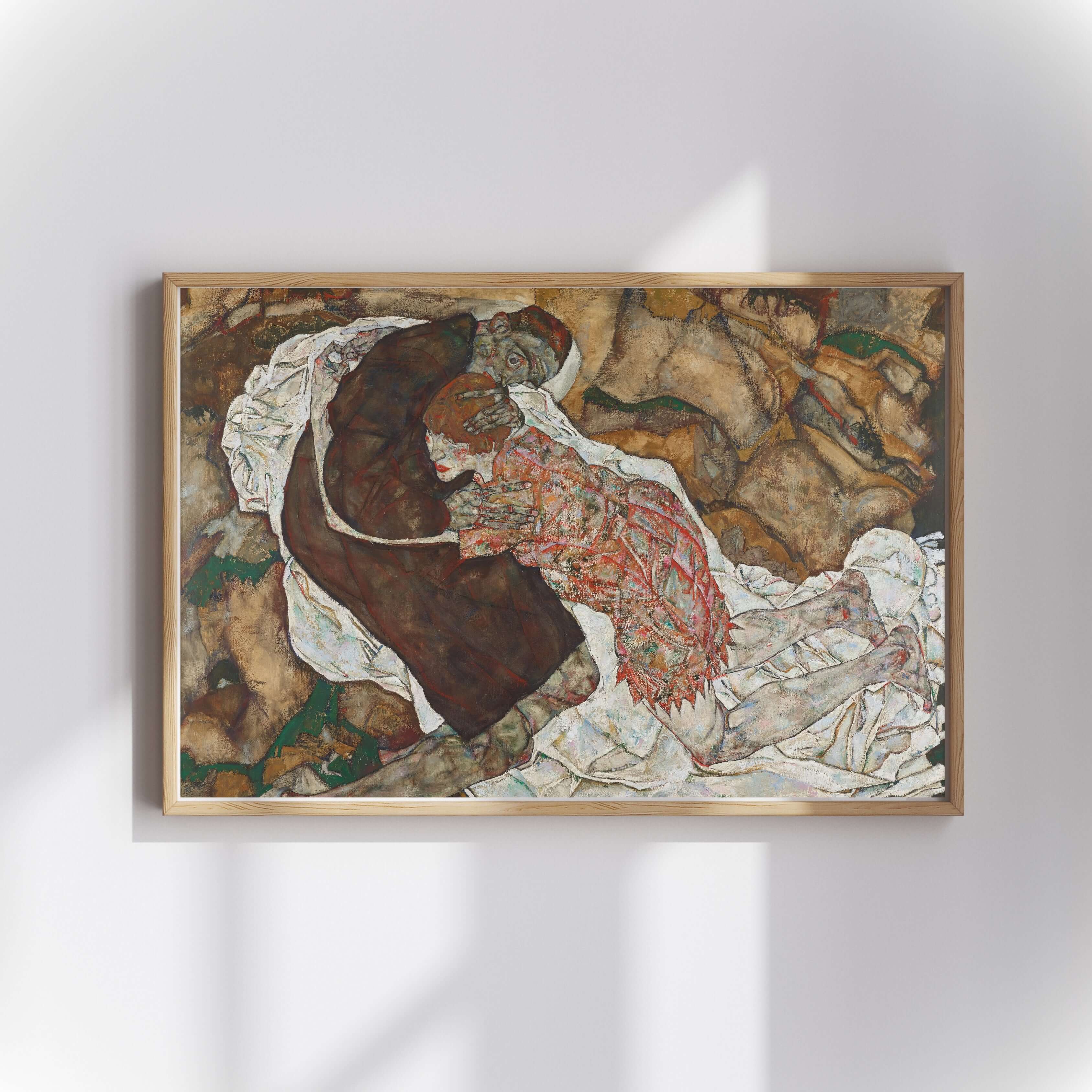 Egon Schiele - Ölüm Ve Kız