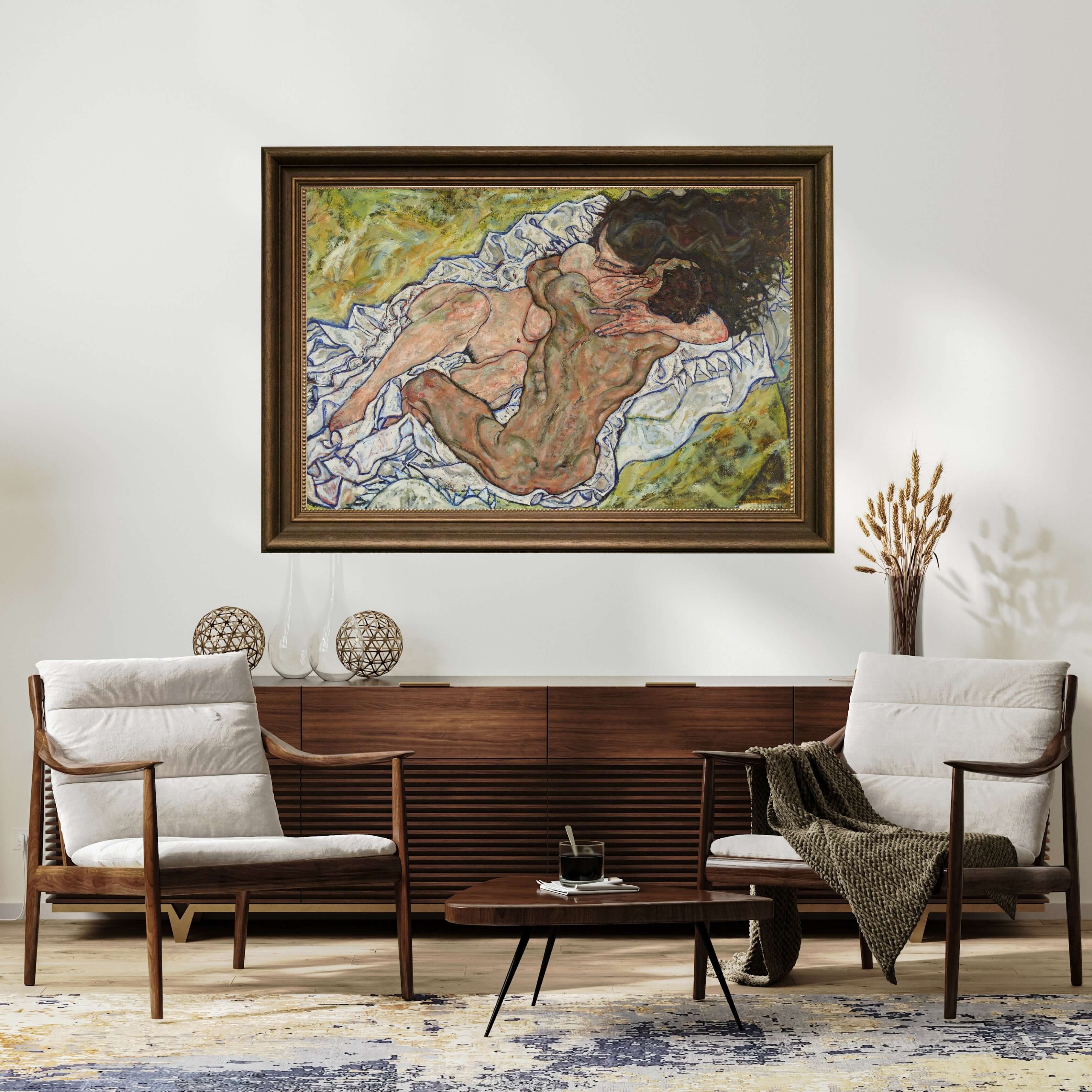 Egon Schiele - Sarılma