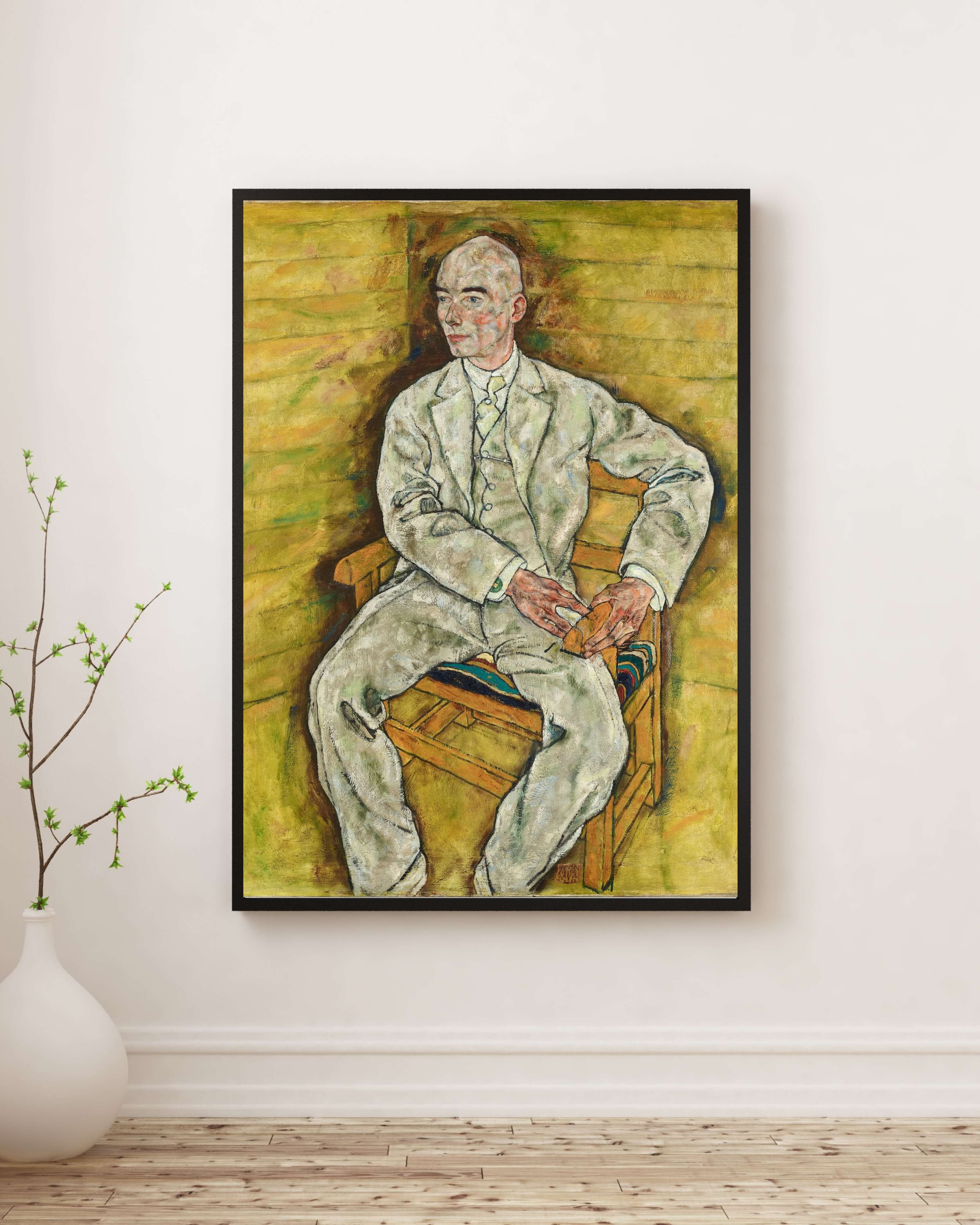 Egon Schiele - Viktor Ritter Von Bauer’In Portresi