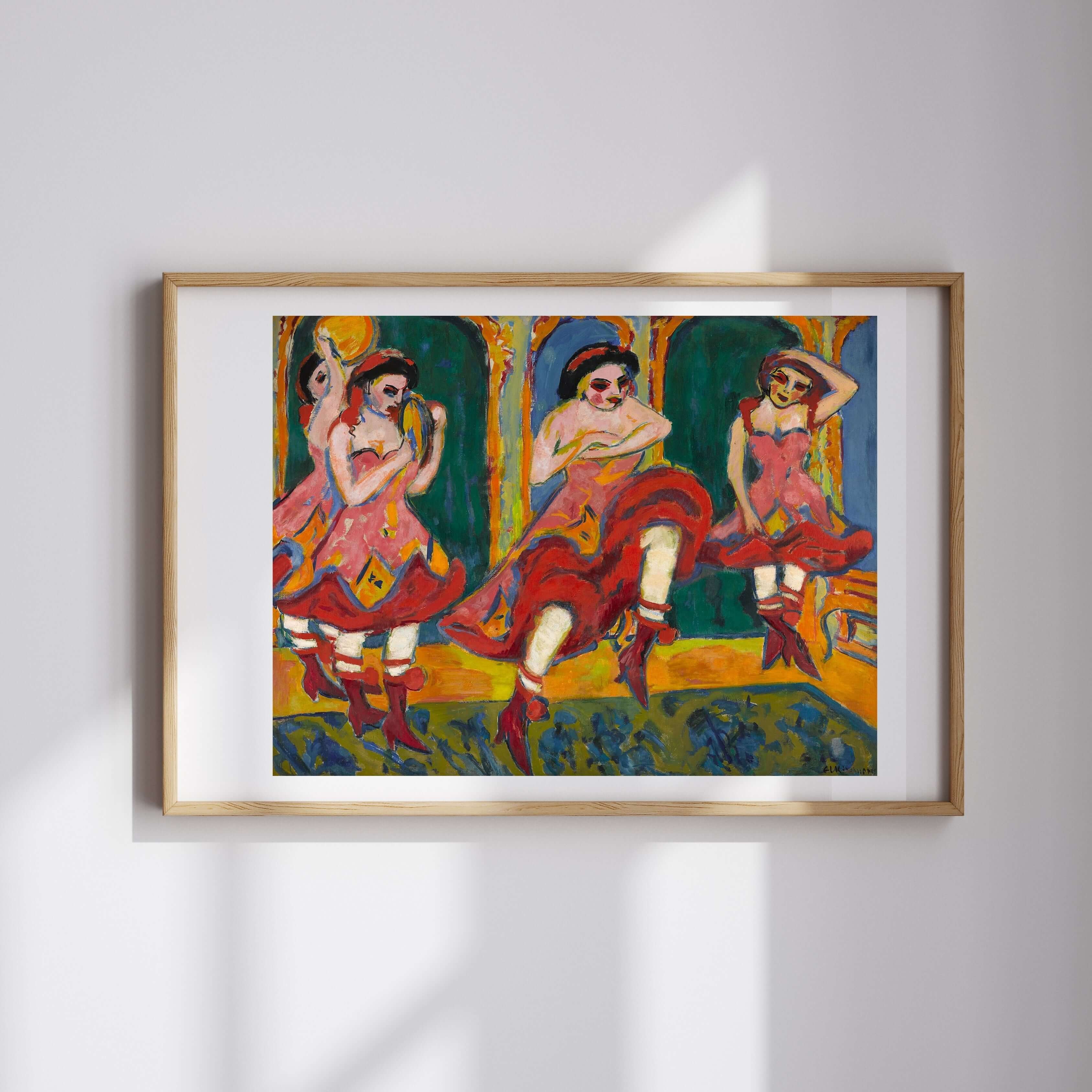Ernst Ludwig Kirchner - Çardaş Dansçıları