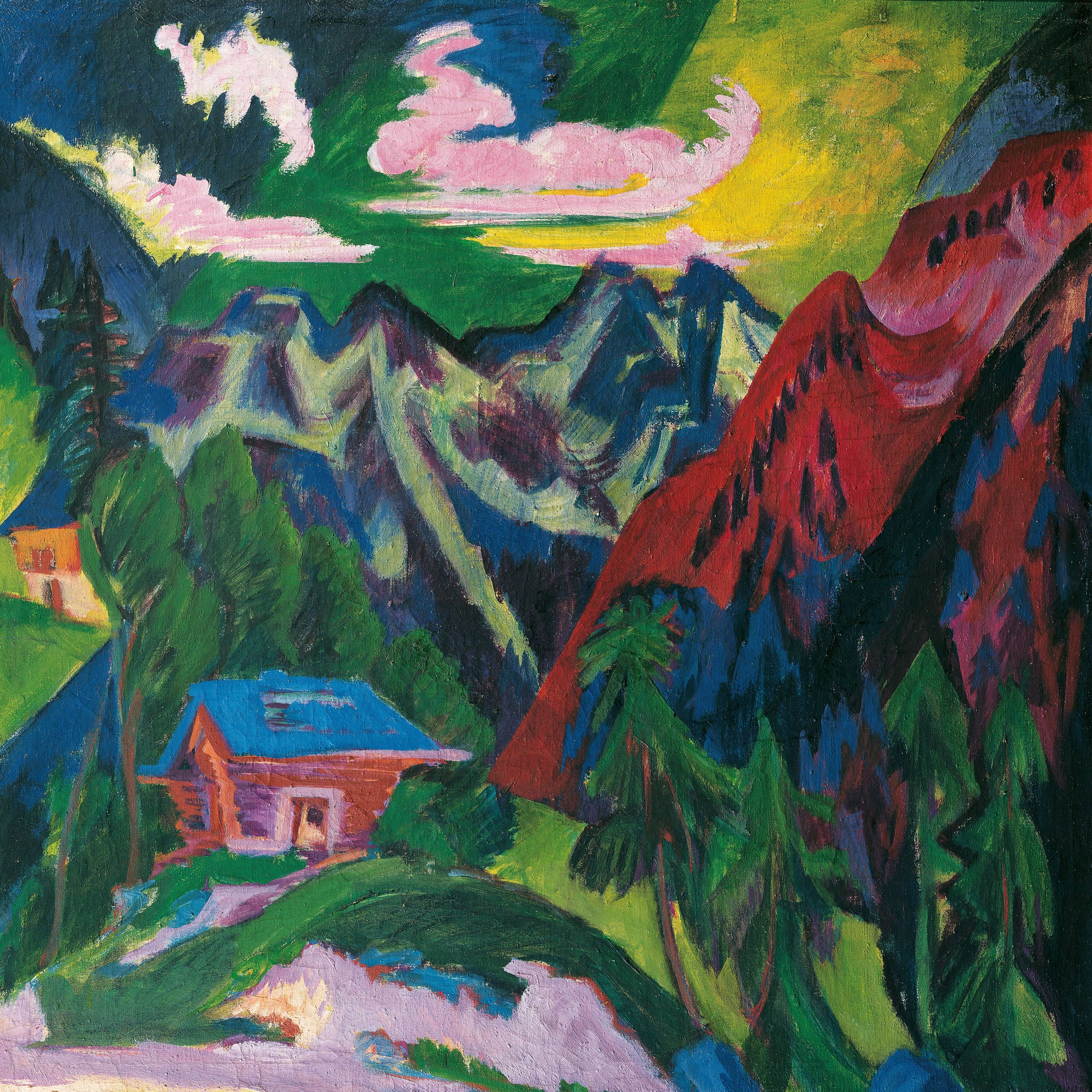 Ernst Ludwig Kirchner - Klosters Dağları