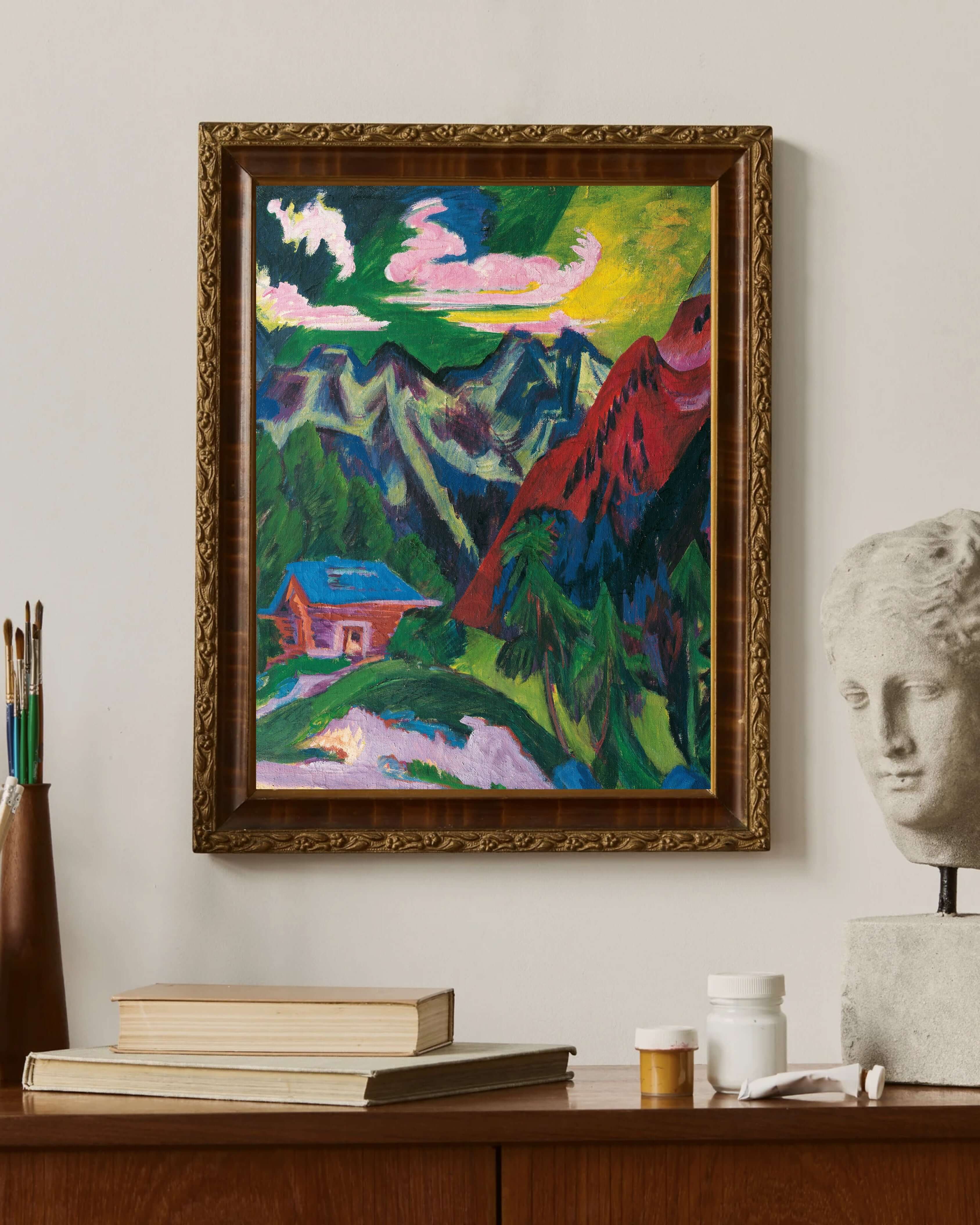 Ernst Ludwig Kirchner - Klosters Dağları