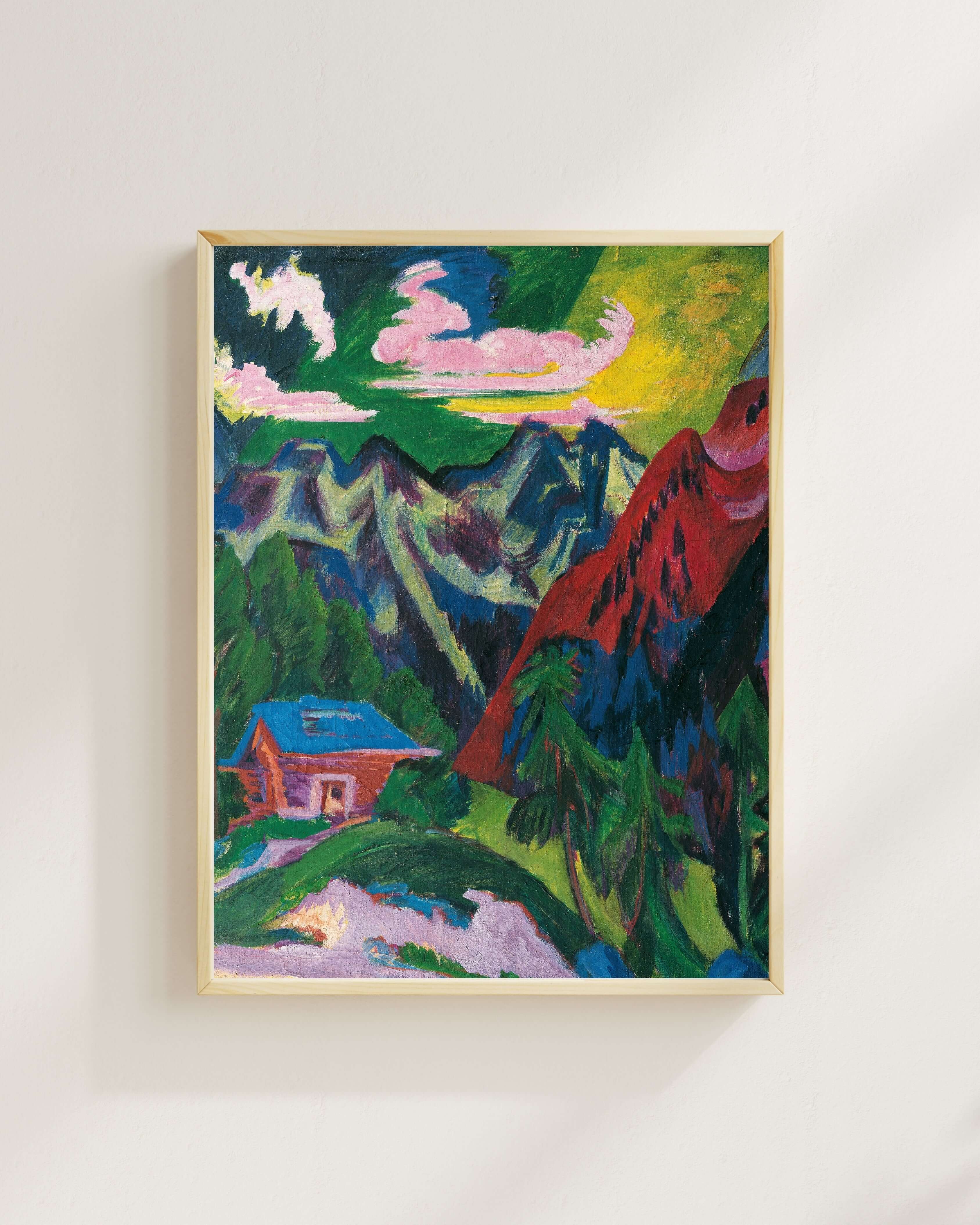Ernst Ludwig Kirchner - Klosters Dağları