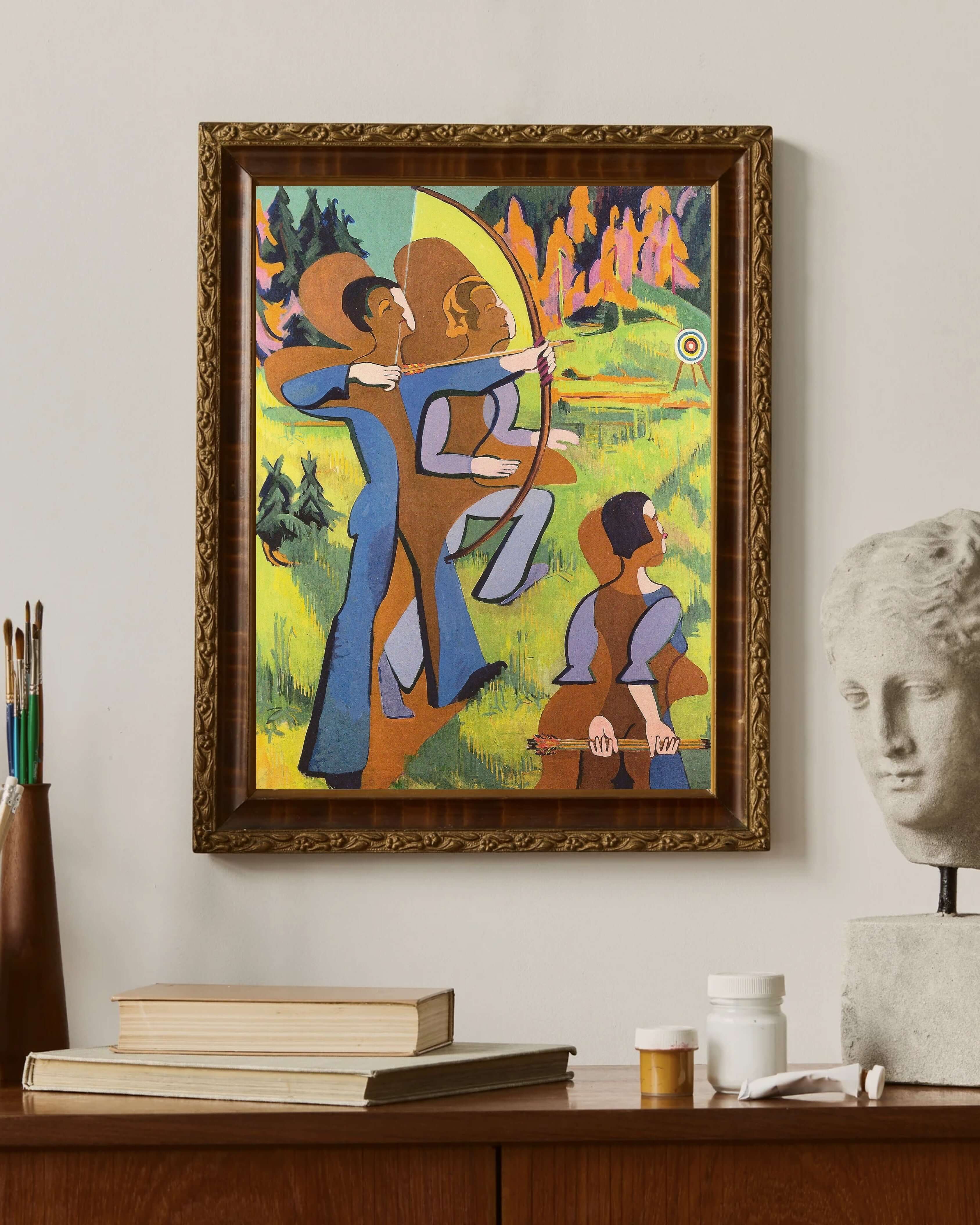 Ernst Ludwig Kirchner - Okçular