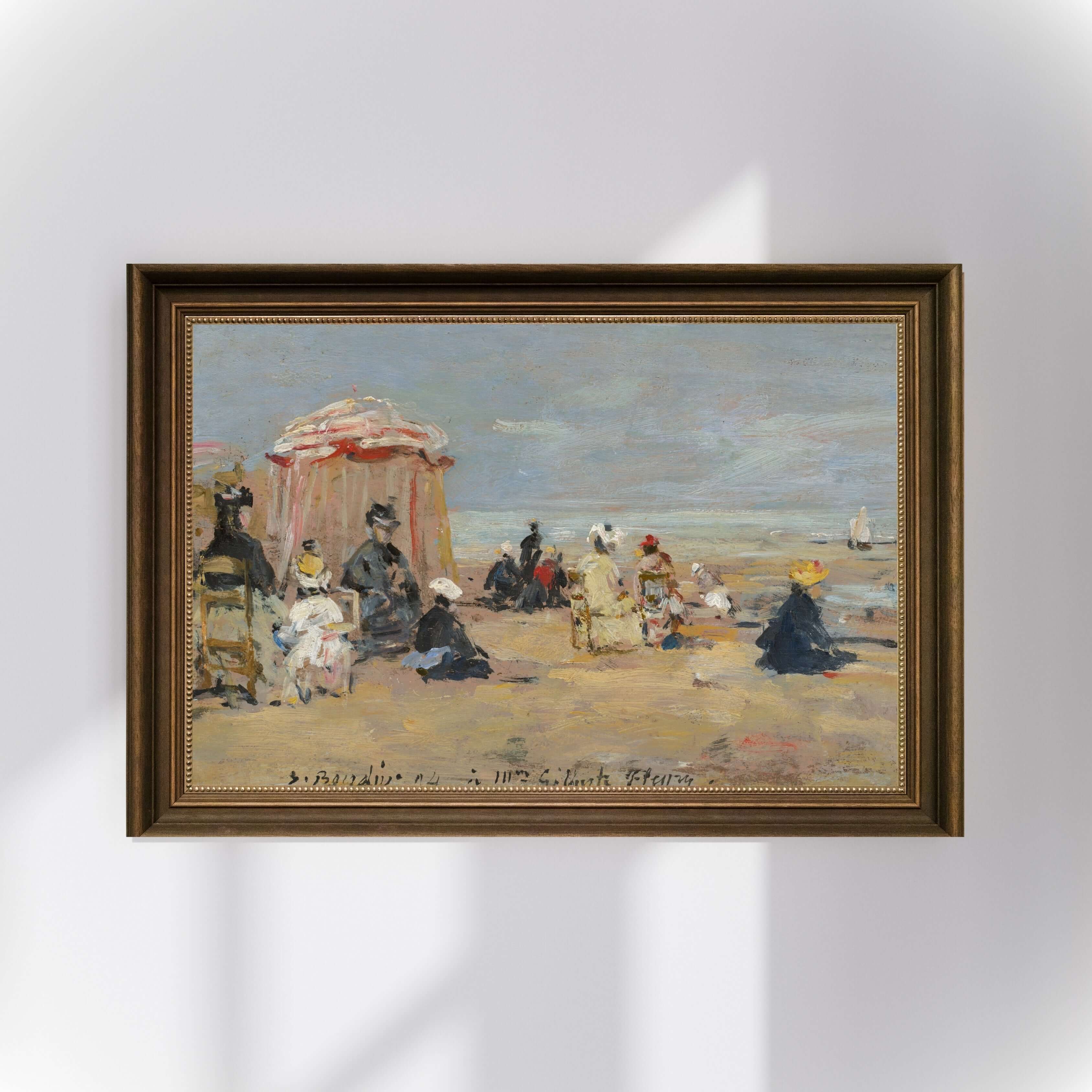 Eugène Boudin - Sahilde