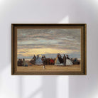 Eugène Boudin - Villerville Sahili