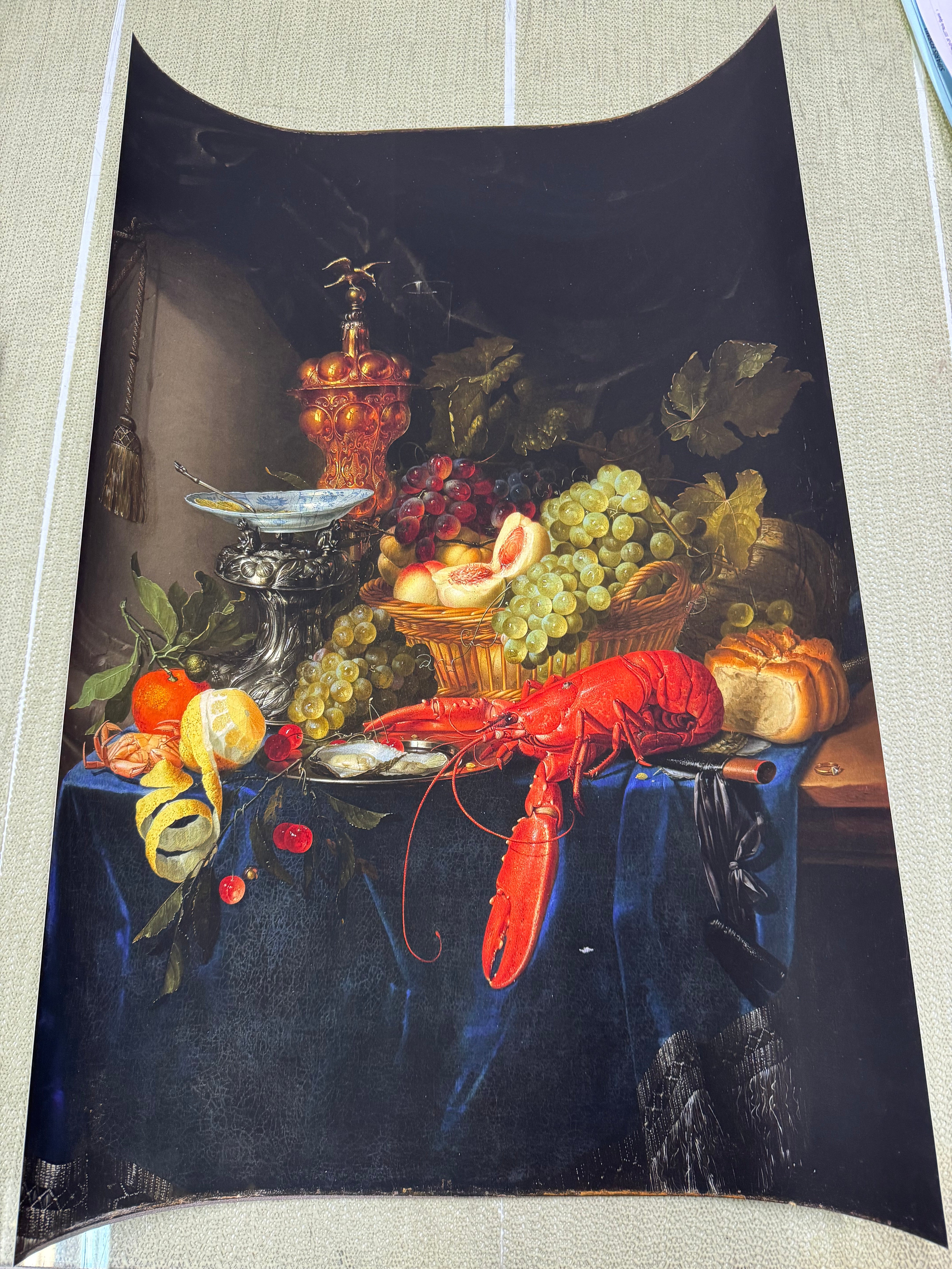 Floris Claesz. Van Dijck - Altın Kadehli Natürmort