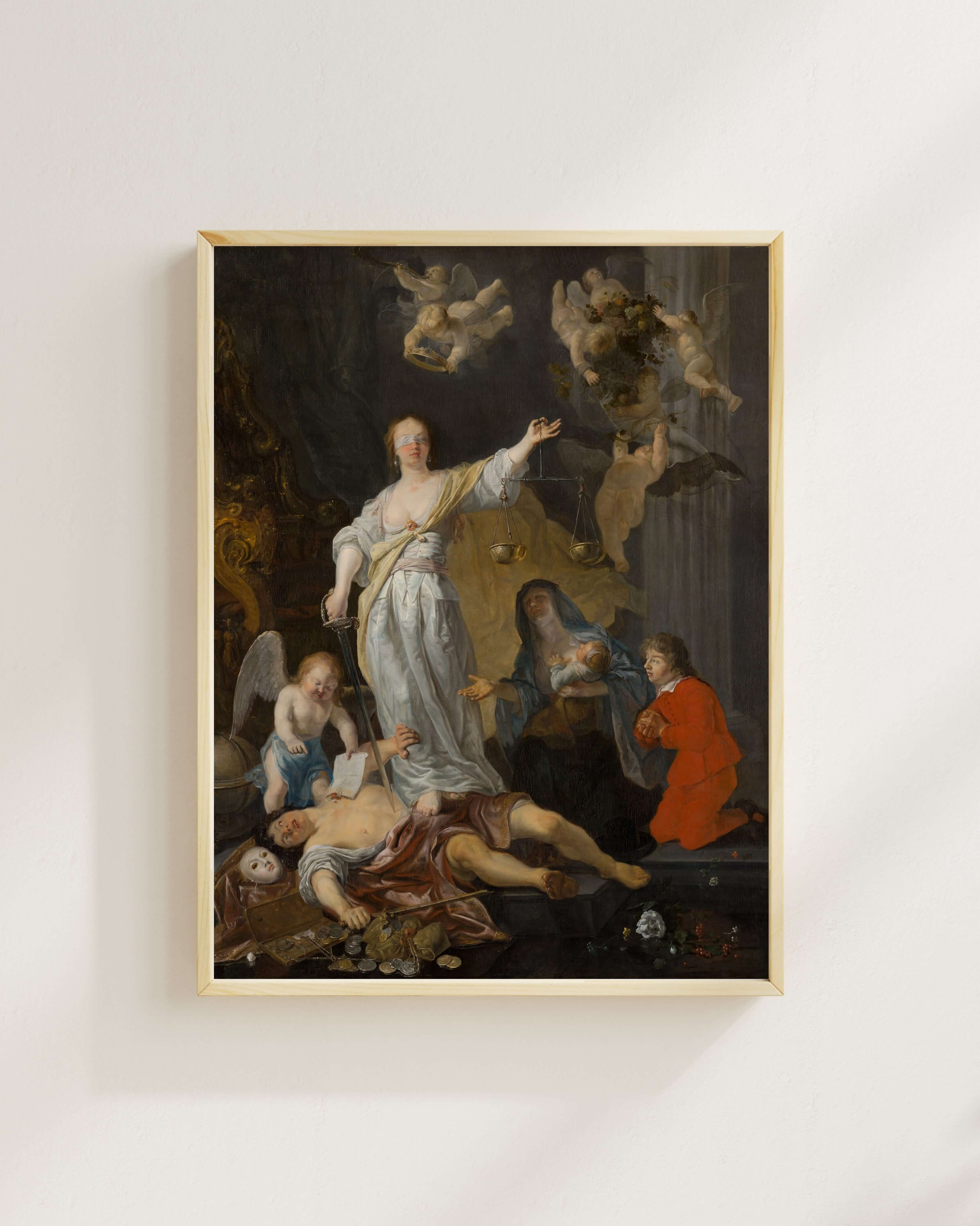 Gabriël Metsu - Doğruluğun Zaferi