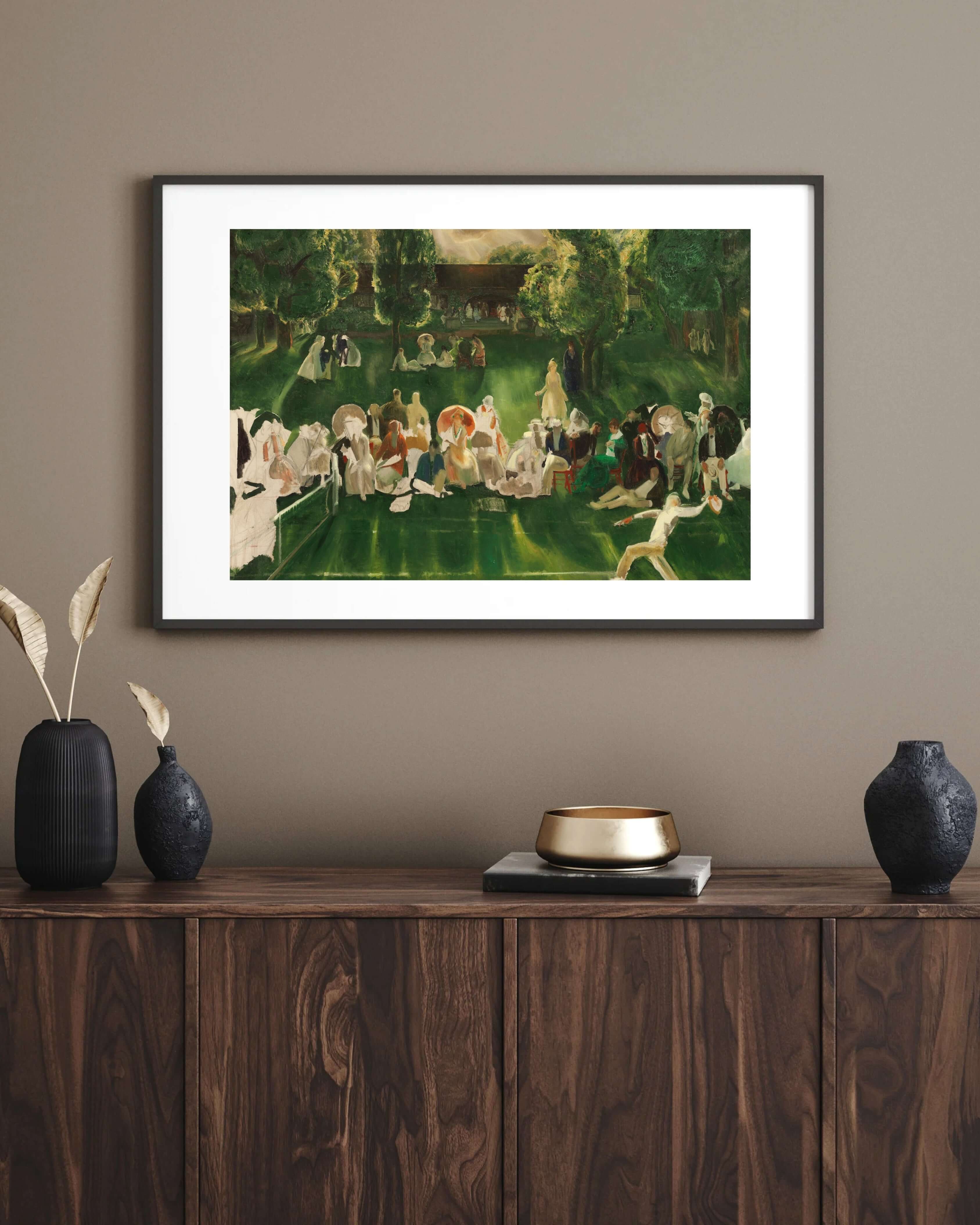 George Bellows - Tenis Turnuvası