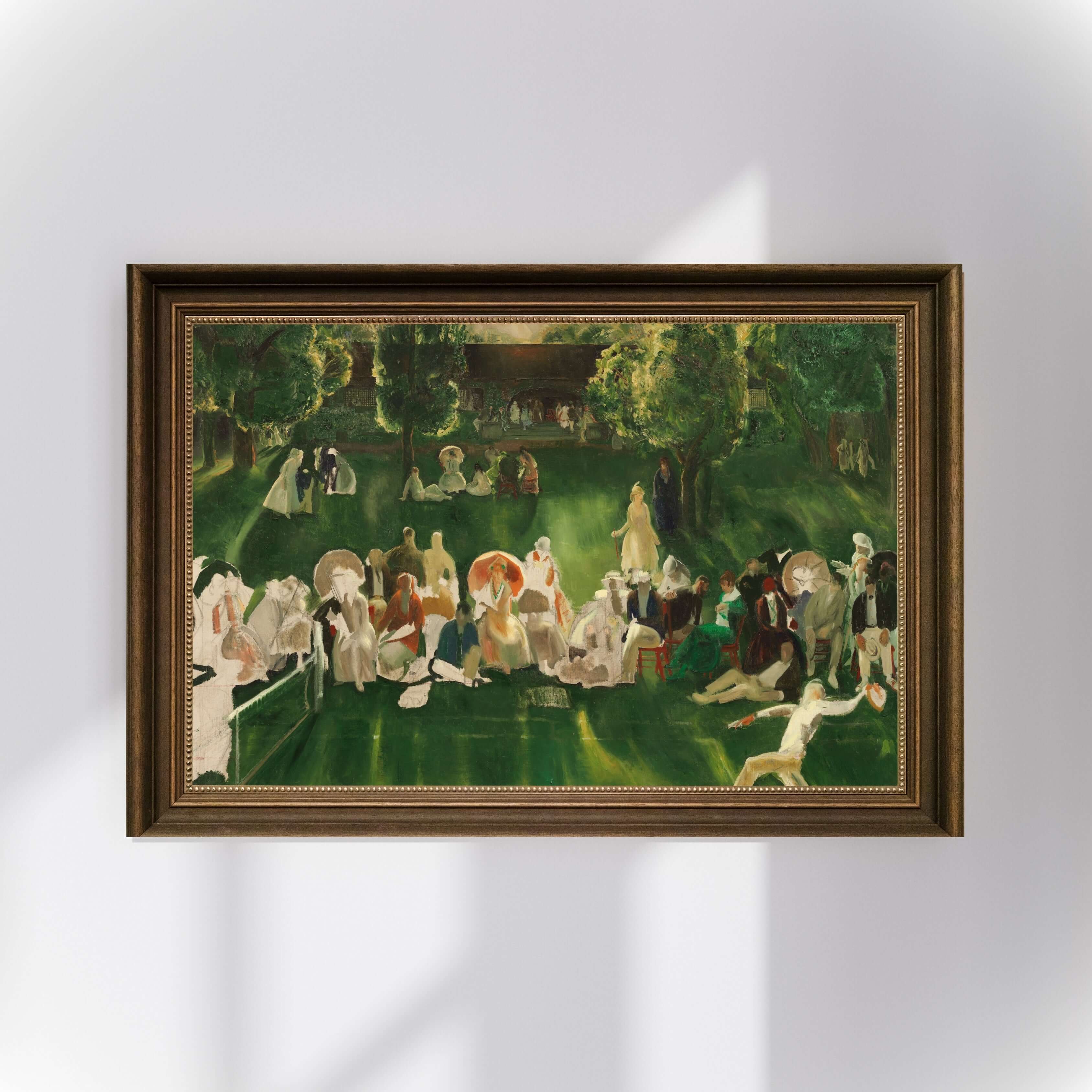 George Bellows - Tenis Turnuvası