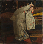 George Hendrik Breitner - Beyaz Kimono İÇindeki Kız