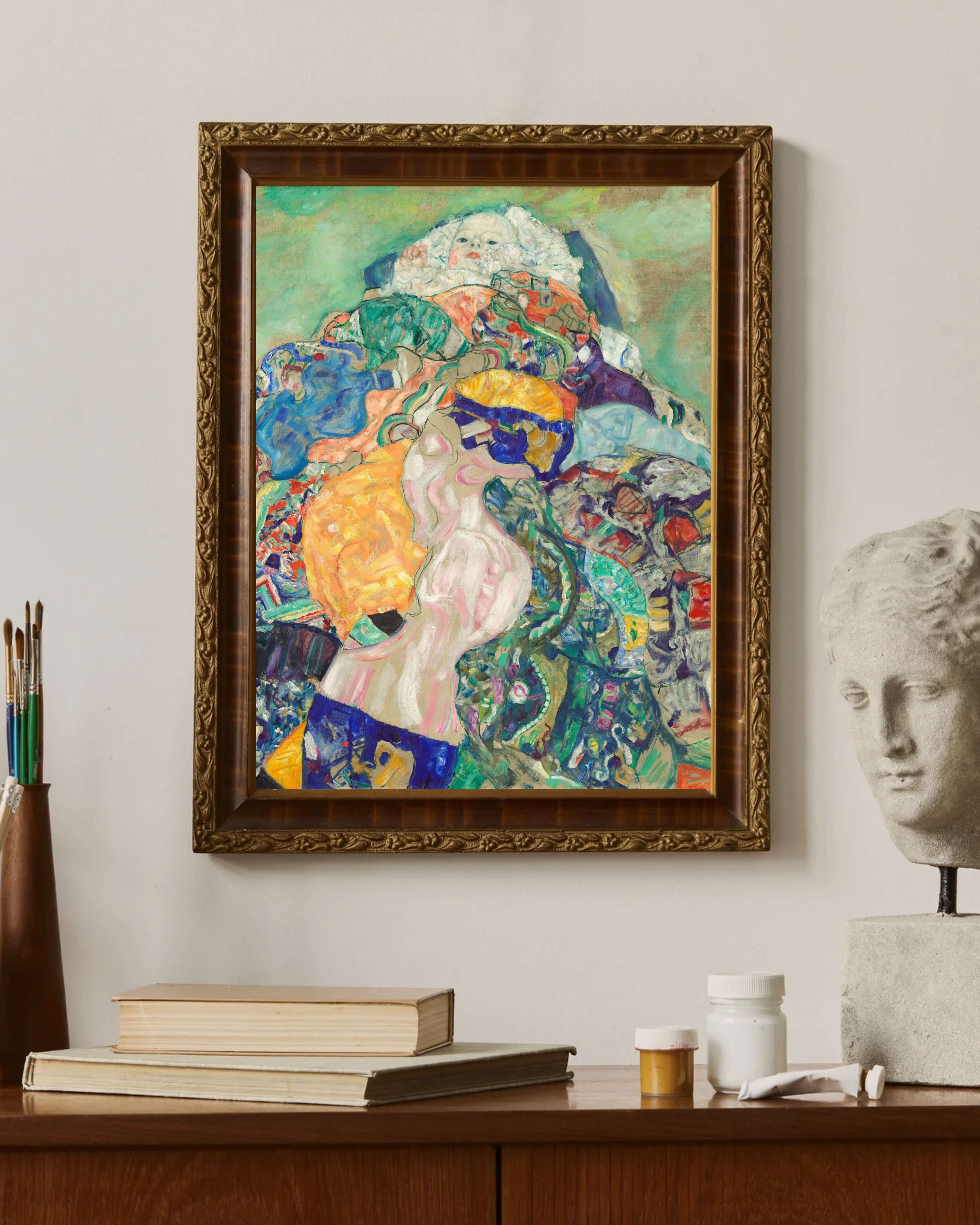 Gustav Klimt - Bebek - Beşik