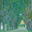 Gustav Klimt - Kammer Şatosu’Na Giden Ağaçlı Yol