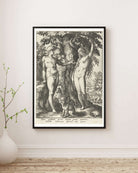 Hendrick Goltzius - Âdem Havva Ve Yılan