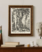 Hendrick Goltzius - Âdem Havva Ve Yılan