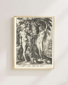 Hendrick Goltzius - Âdem Havva Ve Yılan