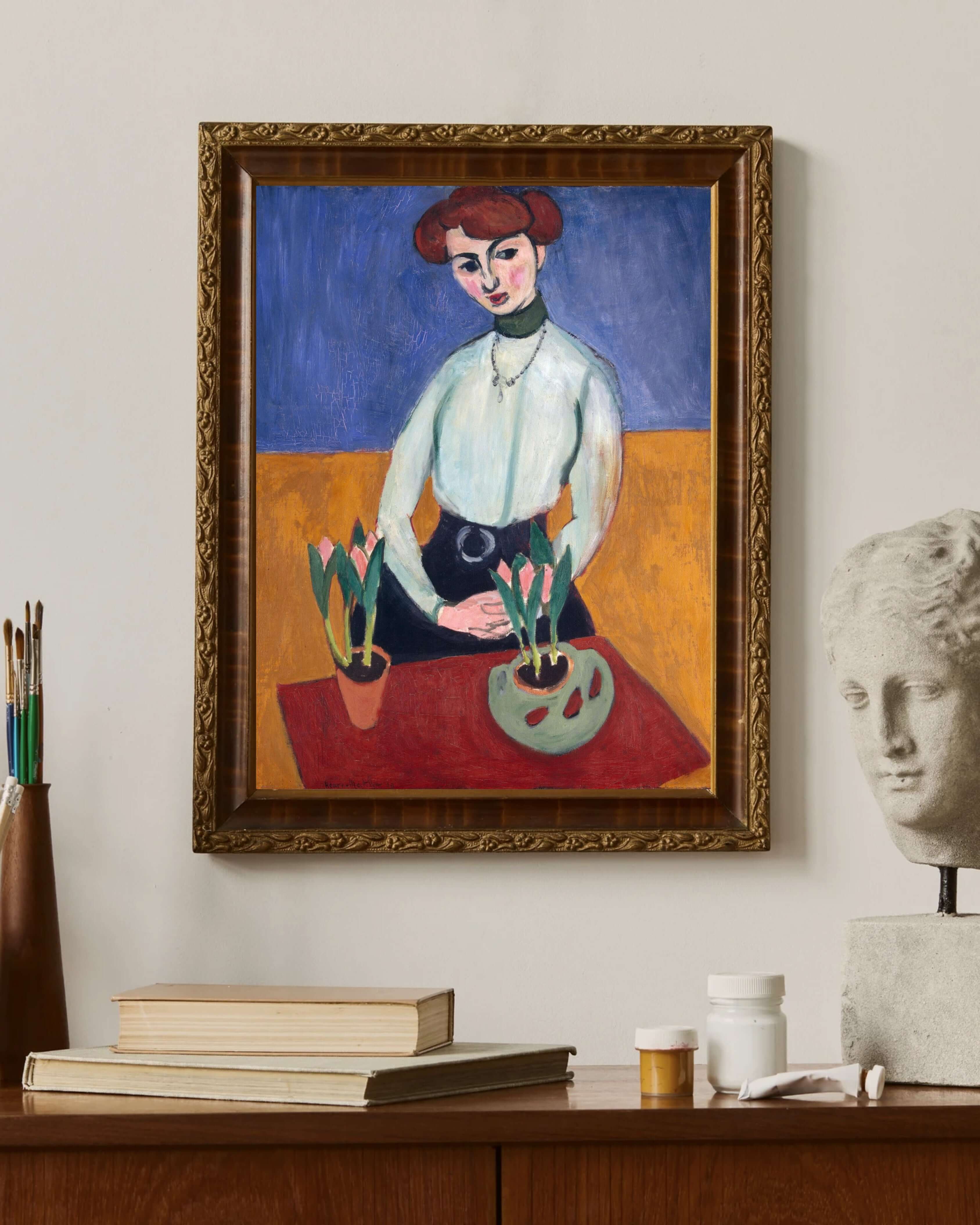 Henri Matisse - Laleli Kız