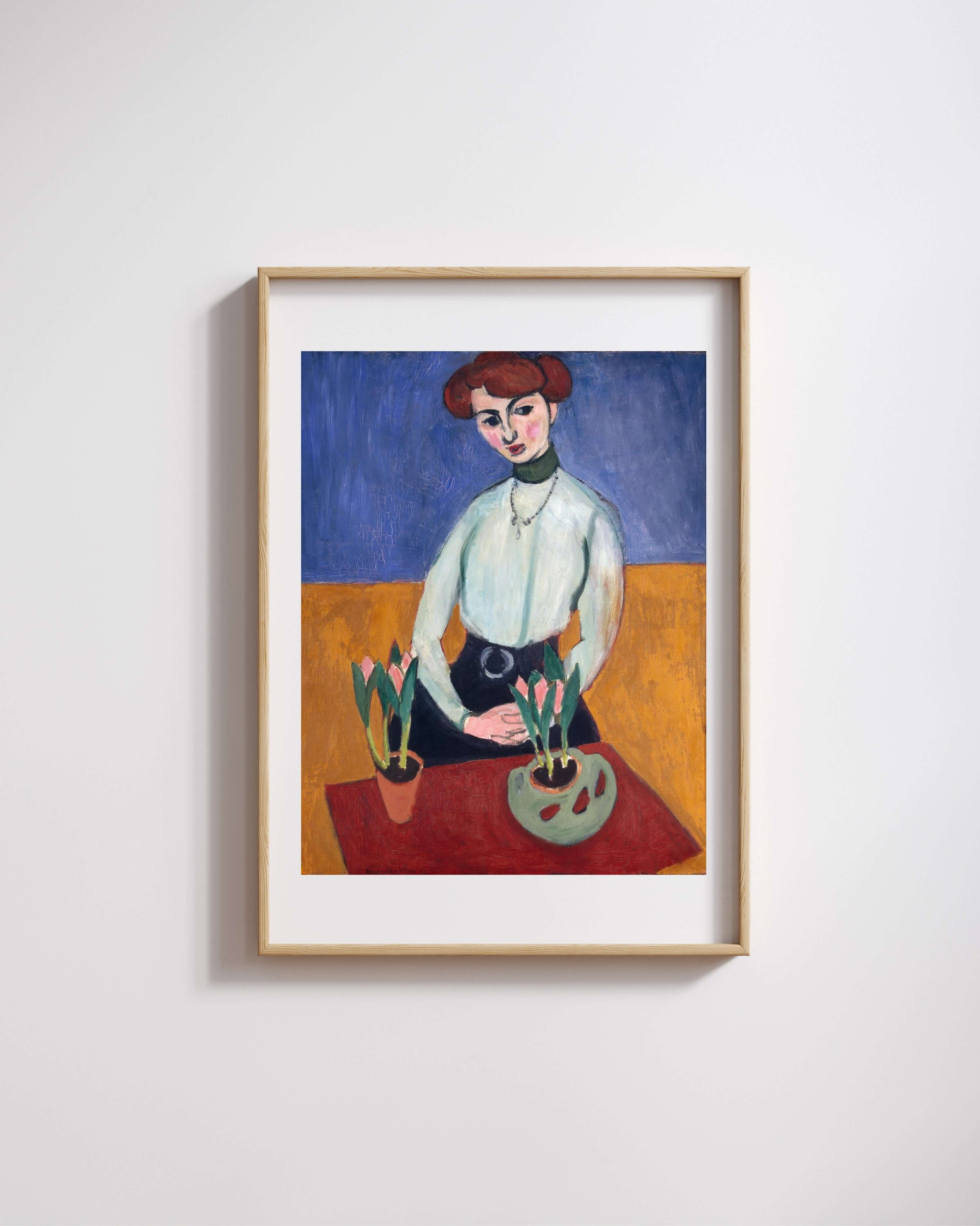 Henri Matisse - Laleli Kız