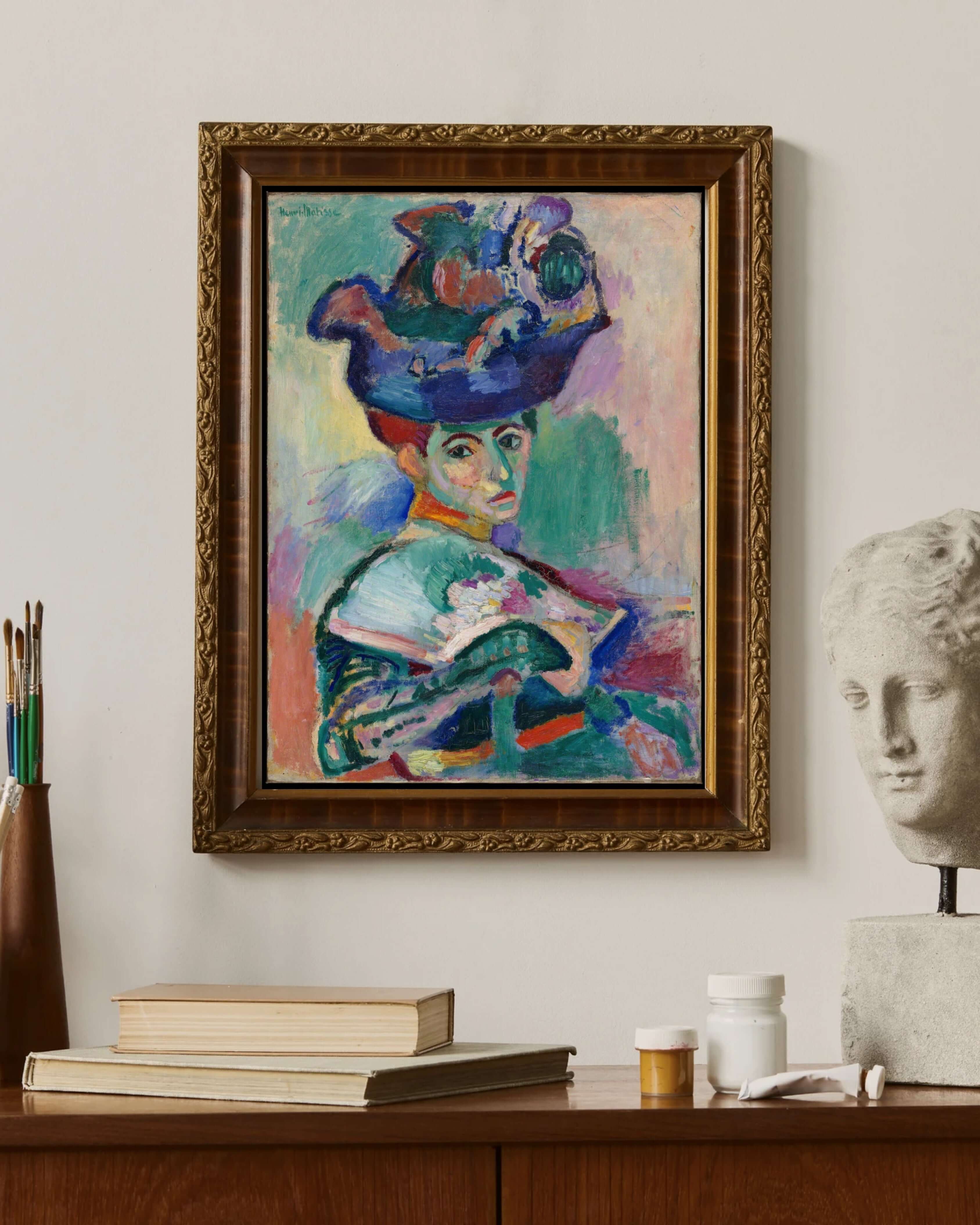 Henri Matisse - Şapkalı Kadın