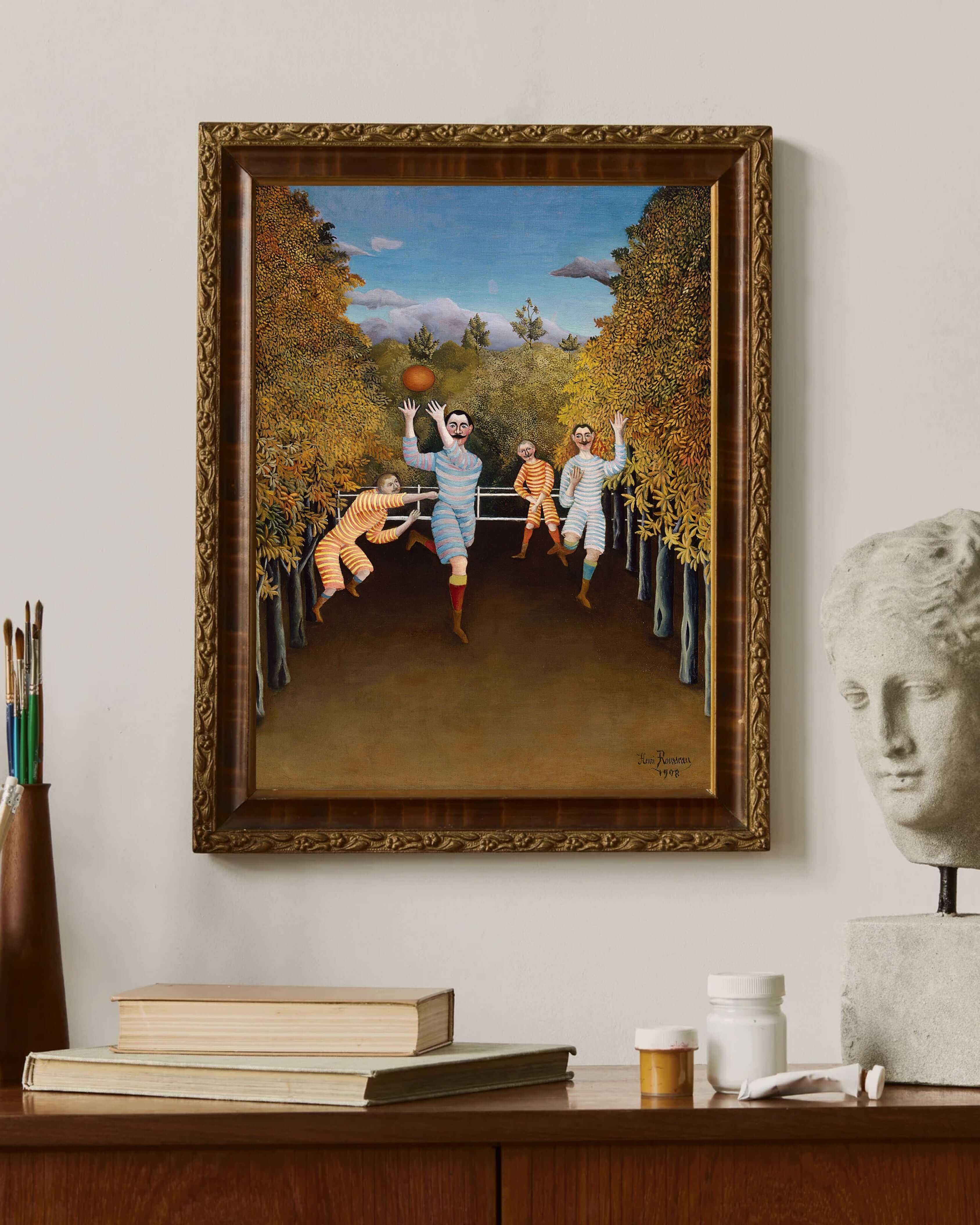 Henri Rousseau - Futbolcular