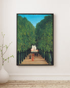 Henri Rousseau - Saint-Cloud Parkı’Nda Ağaçlı Yol