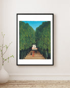 Henri Rousseau - Saint-Cloud Parkı’Nda Ağaçlı Yol