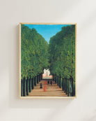 Henri Rousseau - Saint-Cloud Parkı’Nda Ağaçlı Yol