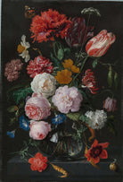 Jan Davidsz. De Heem - Cam Vazoda Çiçekler