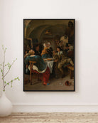Jan Havicksz. Steen - Aile Sahnesi