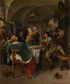 Jan Havicksz. Steen - Aile Sahnesi