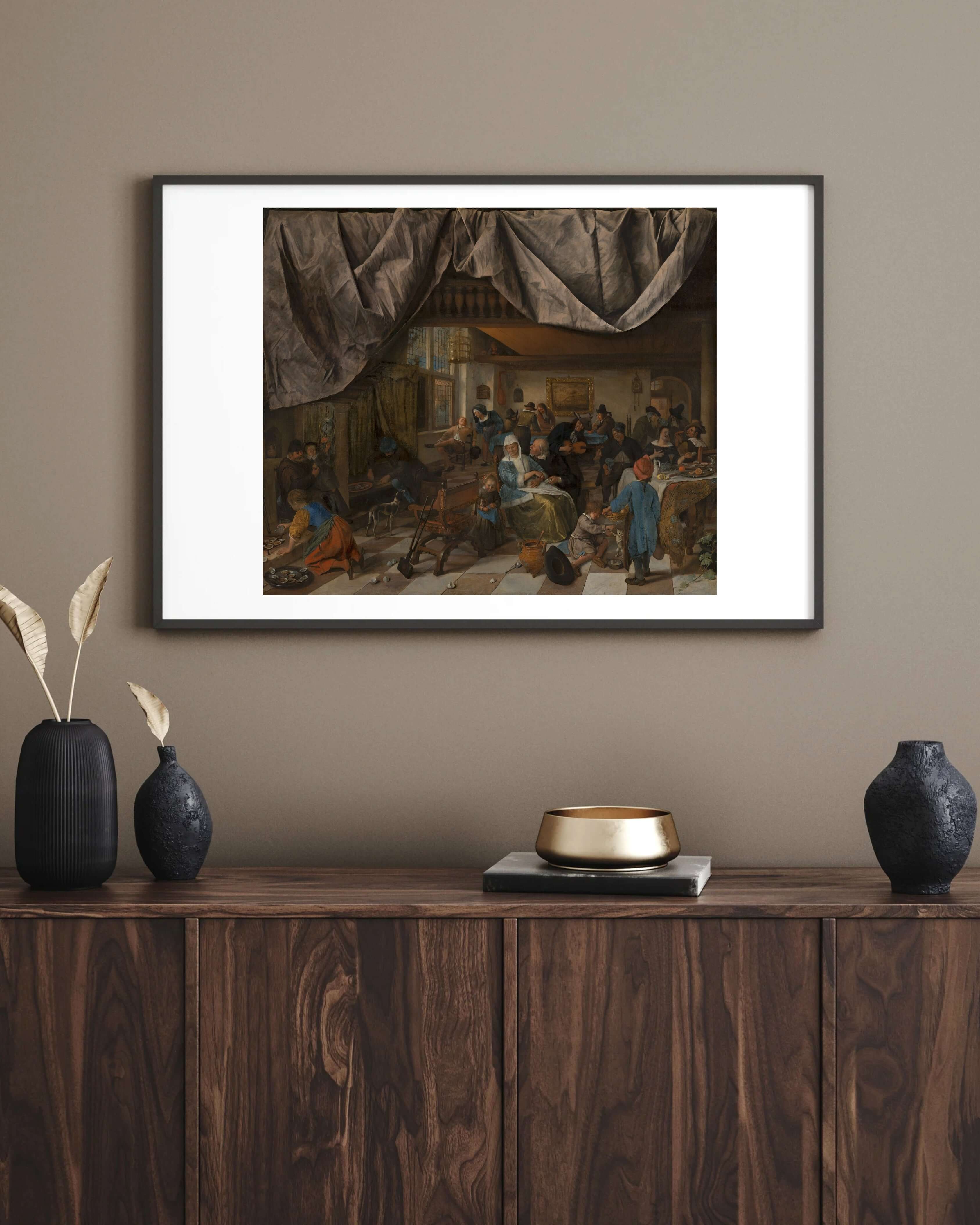 Jan Havicksz. Steen - İNsanın Hayatı