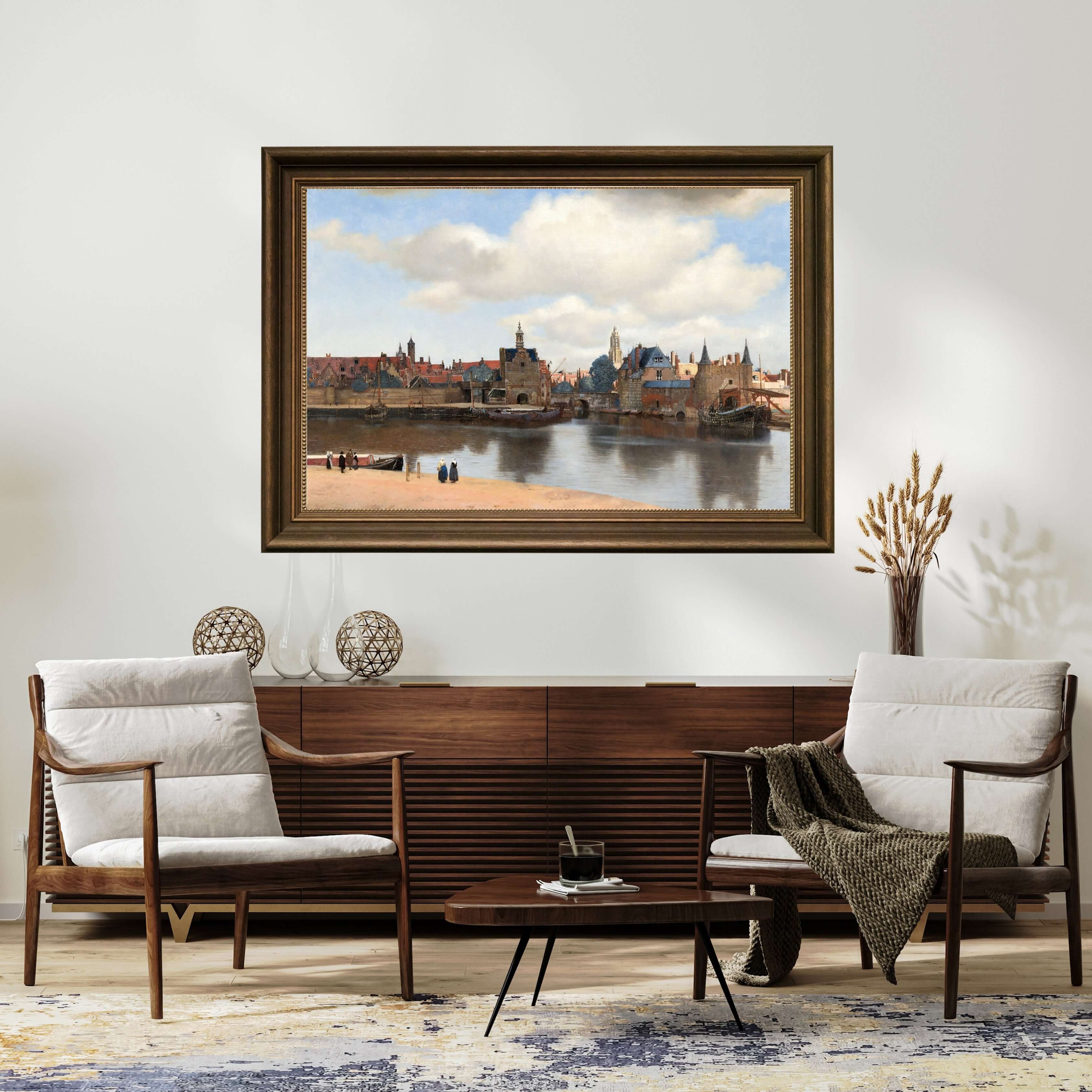 Johannes Vermeer - Delft Manzarası