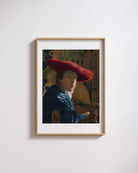 Johannes Vermeer - Kırmızı Şapkalı Kız