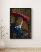 Johannes Vermeer - Kırmızı Şapkalı Kız