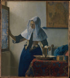 Johannes Vermeer - Sürahi Tutan Genç Kadın