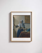 Johannes Vermeer - Sürahi Tutan Genç Kadın