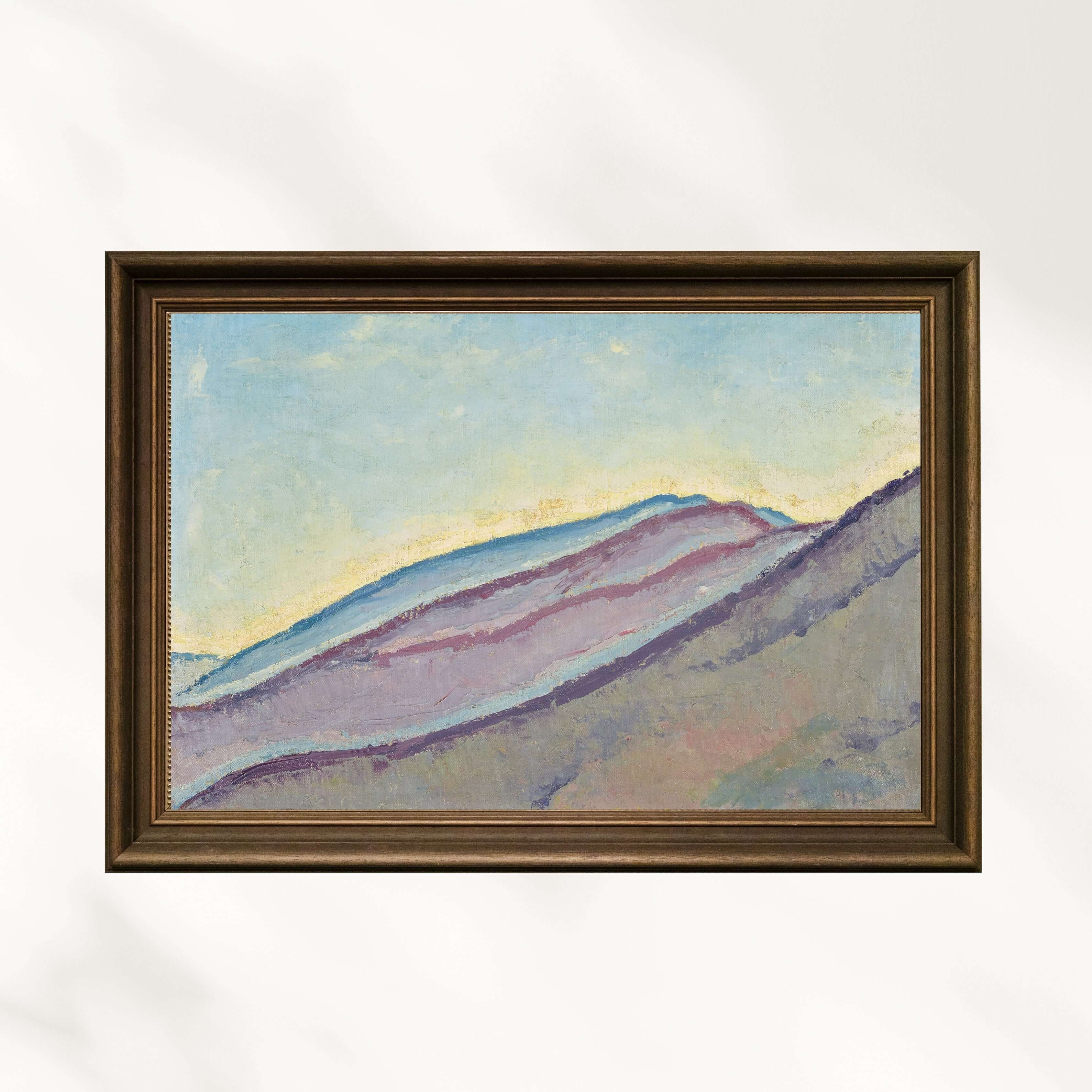 Koloman Moser - Dağ Yamaçları