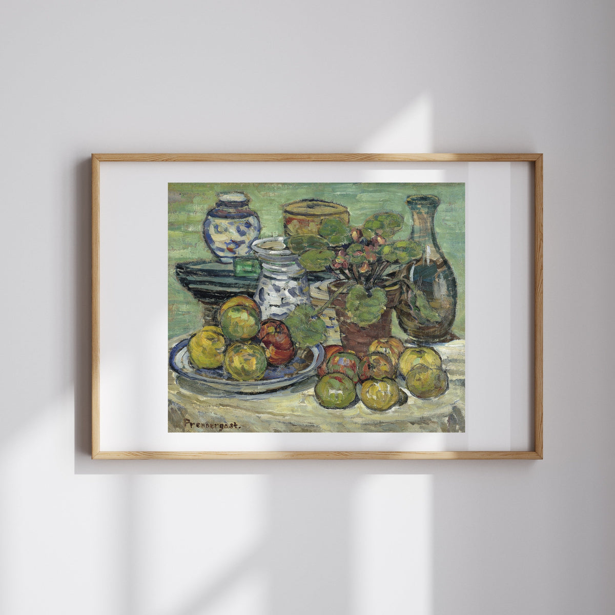 Maurice Prendergast - Elmalı Natürmort