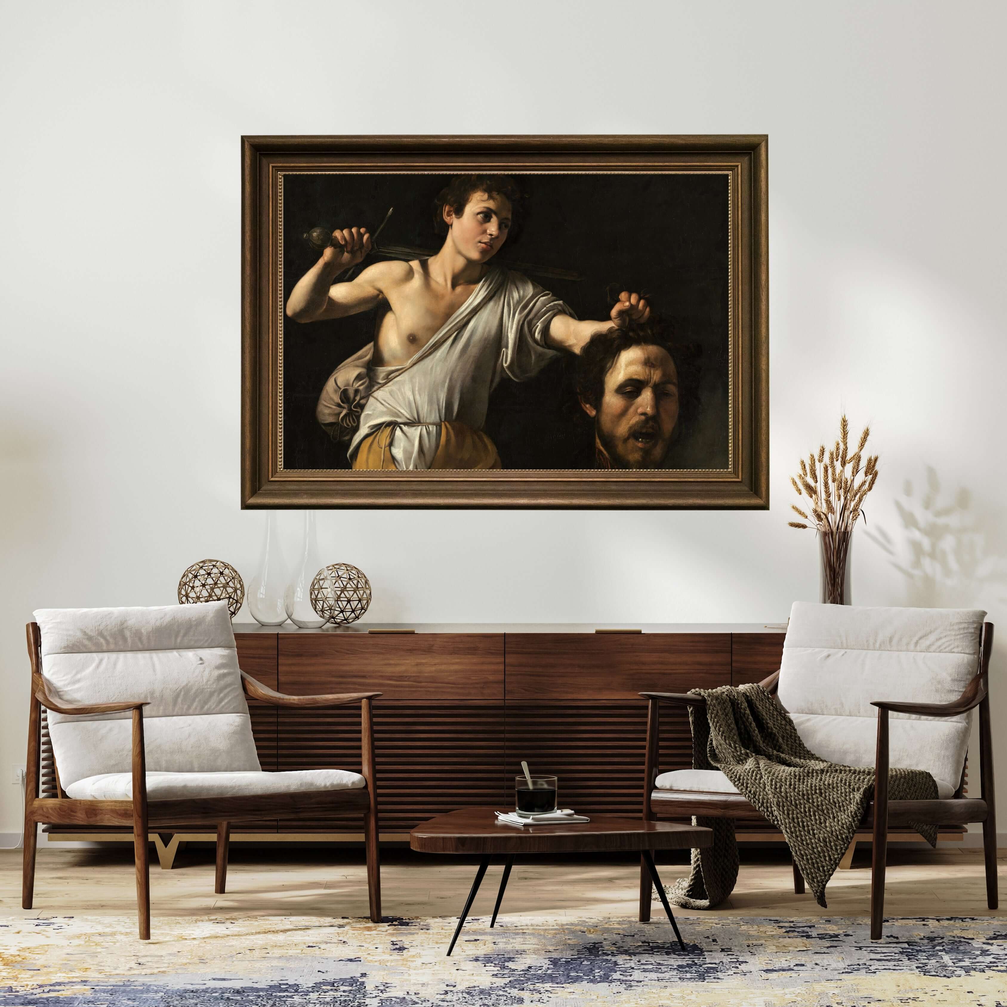 Michelangelo Merisi Caravaggio - Golyat’In Kafasıyla Davut