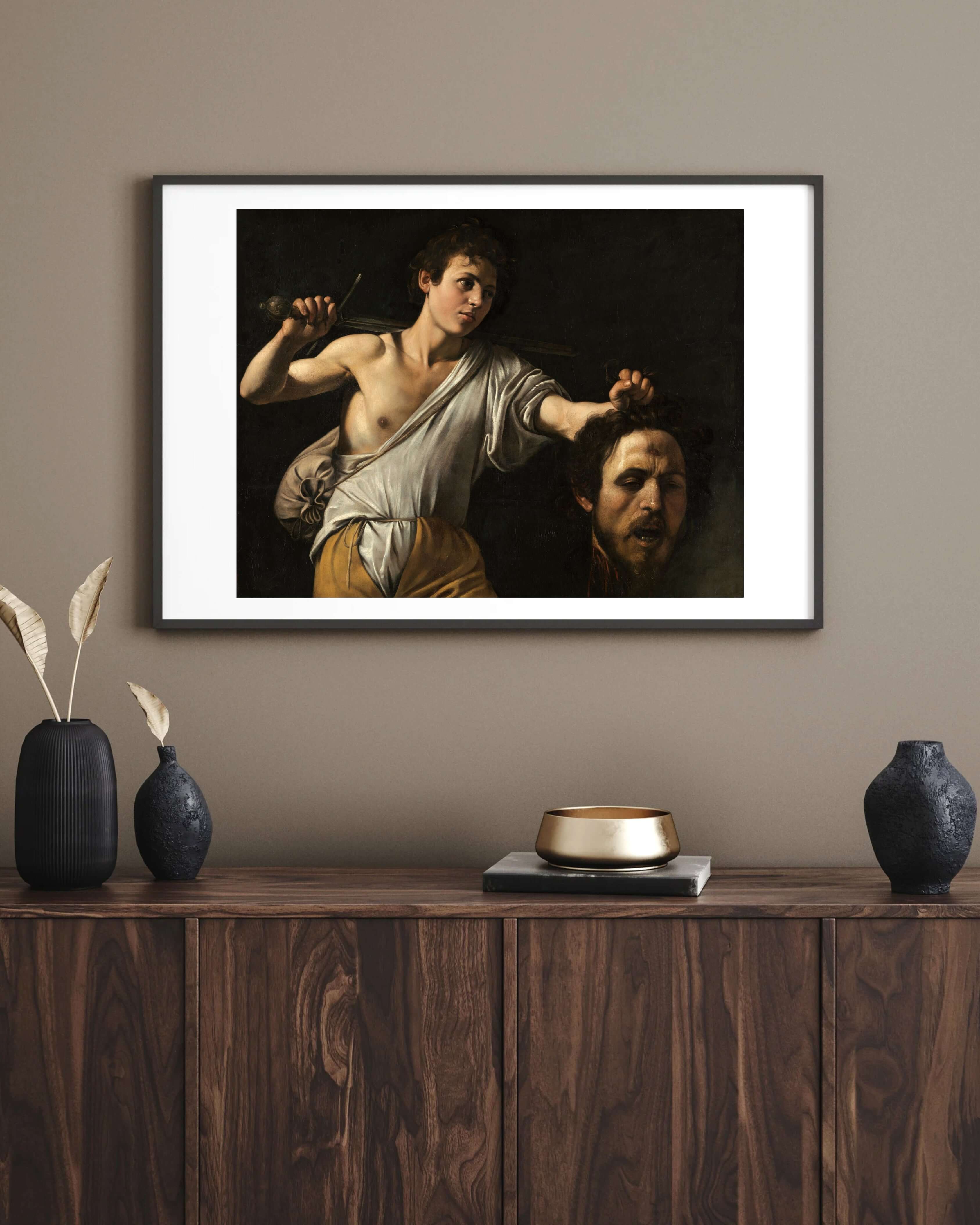 Michelangelo Merisi Caravaggio - Golyat’In Kafasıyla Davut