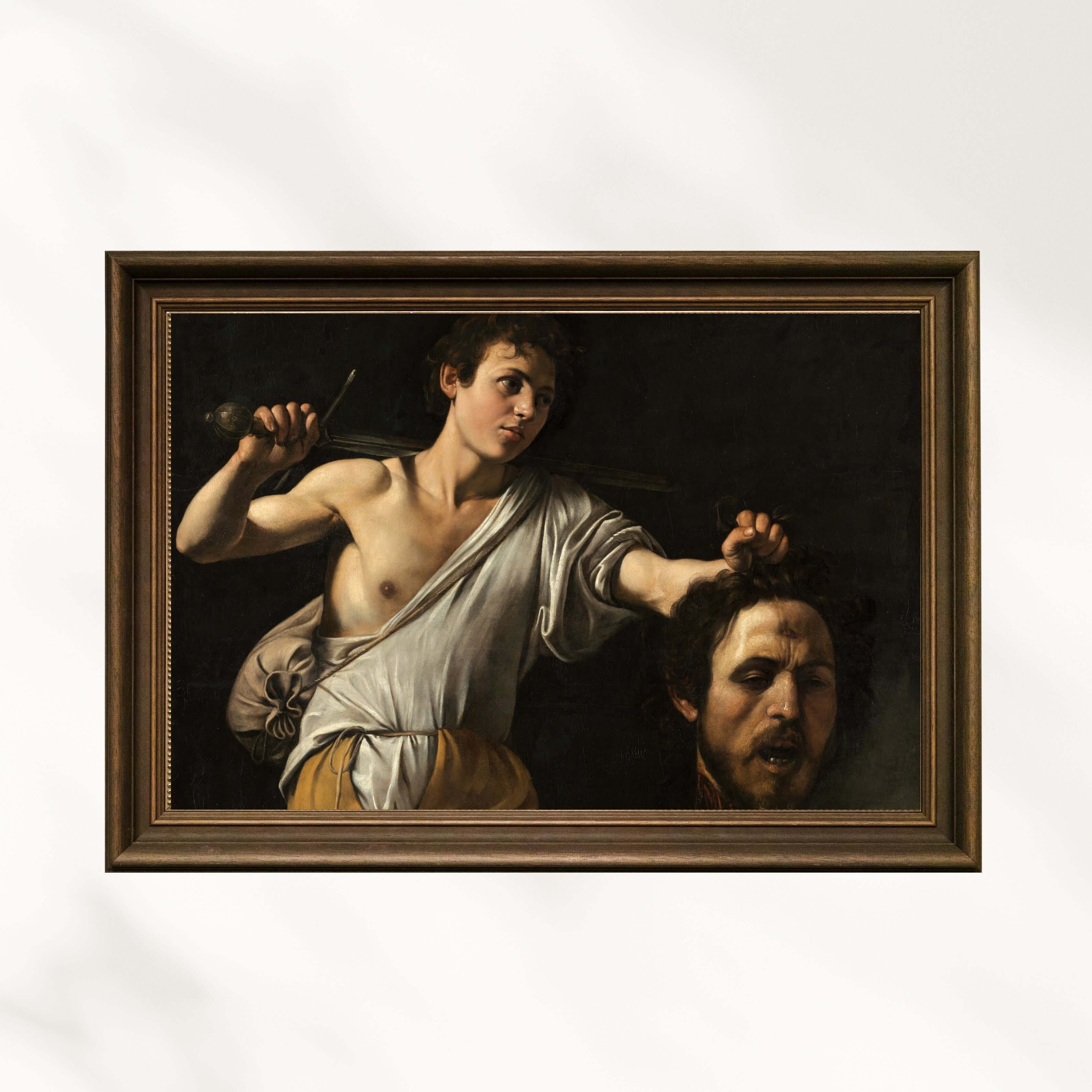 Michelangelo Merisi Caravaggio - Golyat’In Kafasıyla Davut