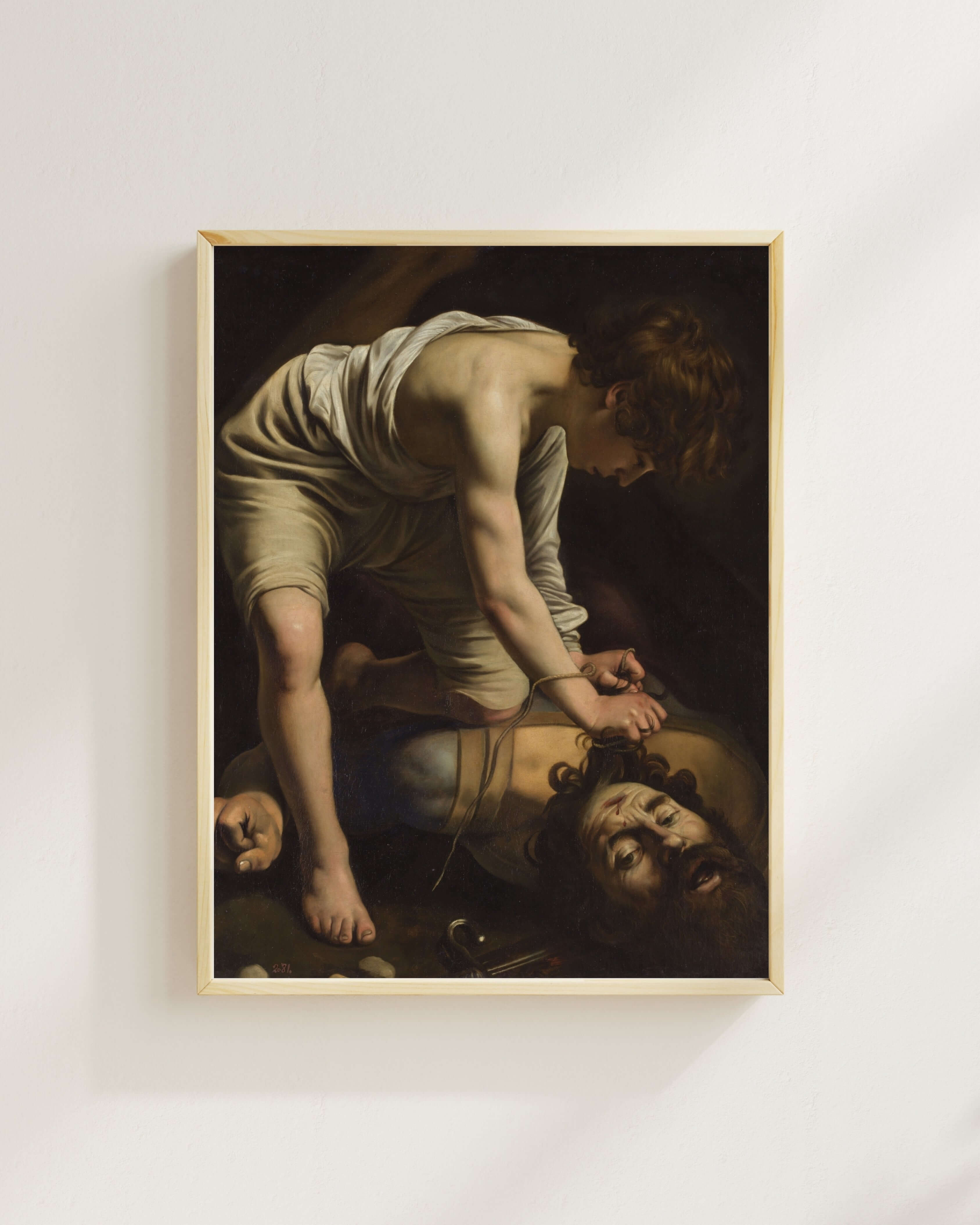 Michelangelo Merisi Da Caravaggio - Davut Golyat’In Başıyla
