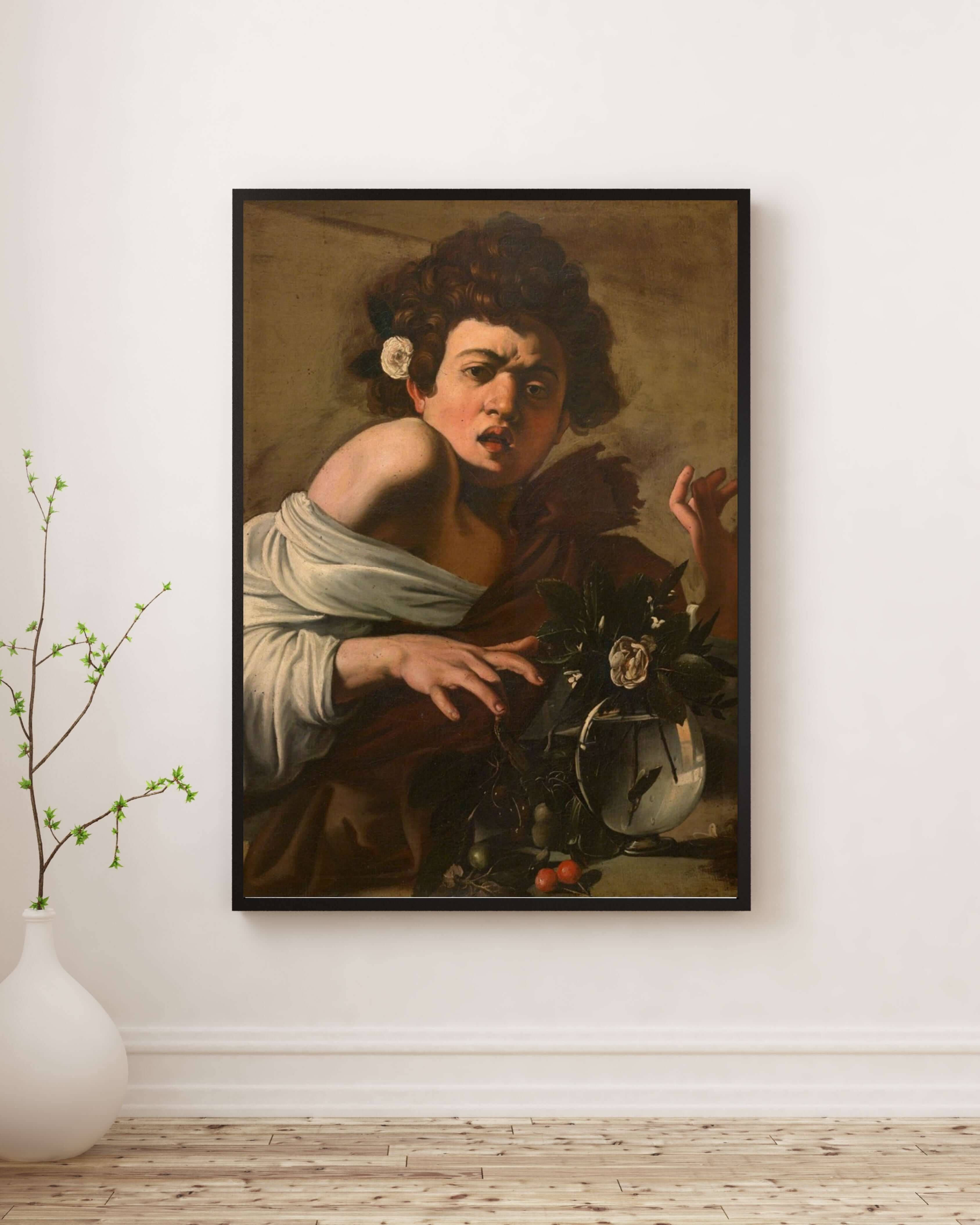 Michelangelo Merisi Da Caravaggio - Kertenkele Tarafından Isırılan Çocuk