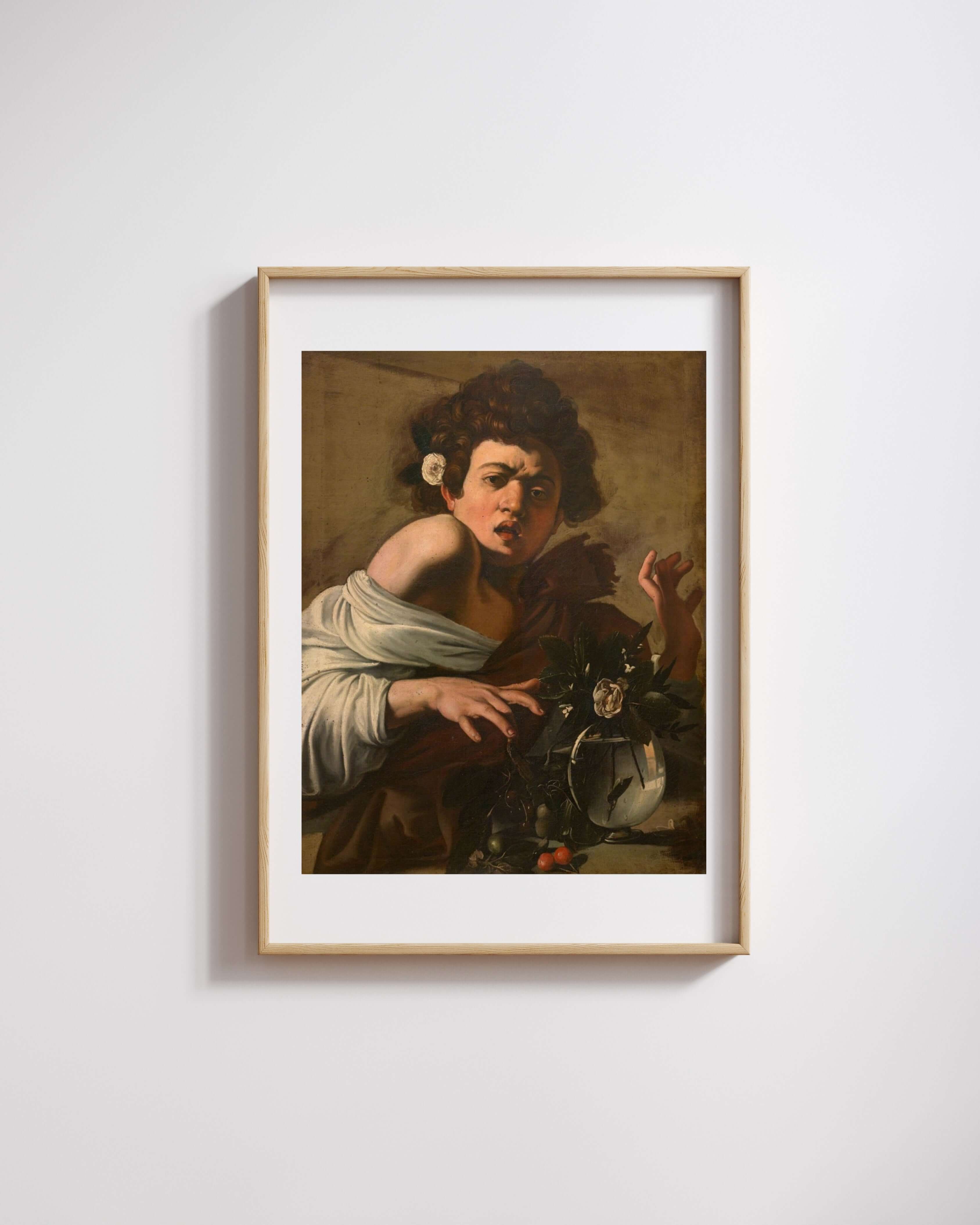 Michelangelo Merisi Da Caravaggio - Kertenkele Tarafından Isırılan Çocuk
