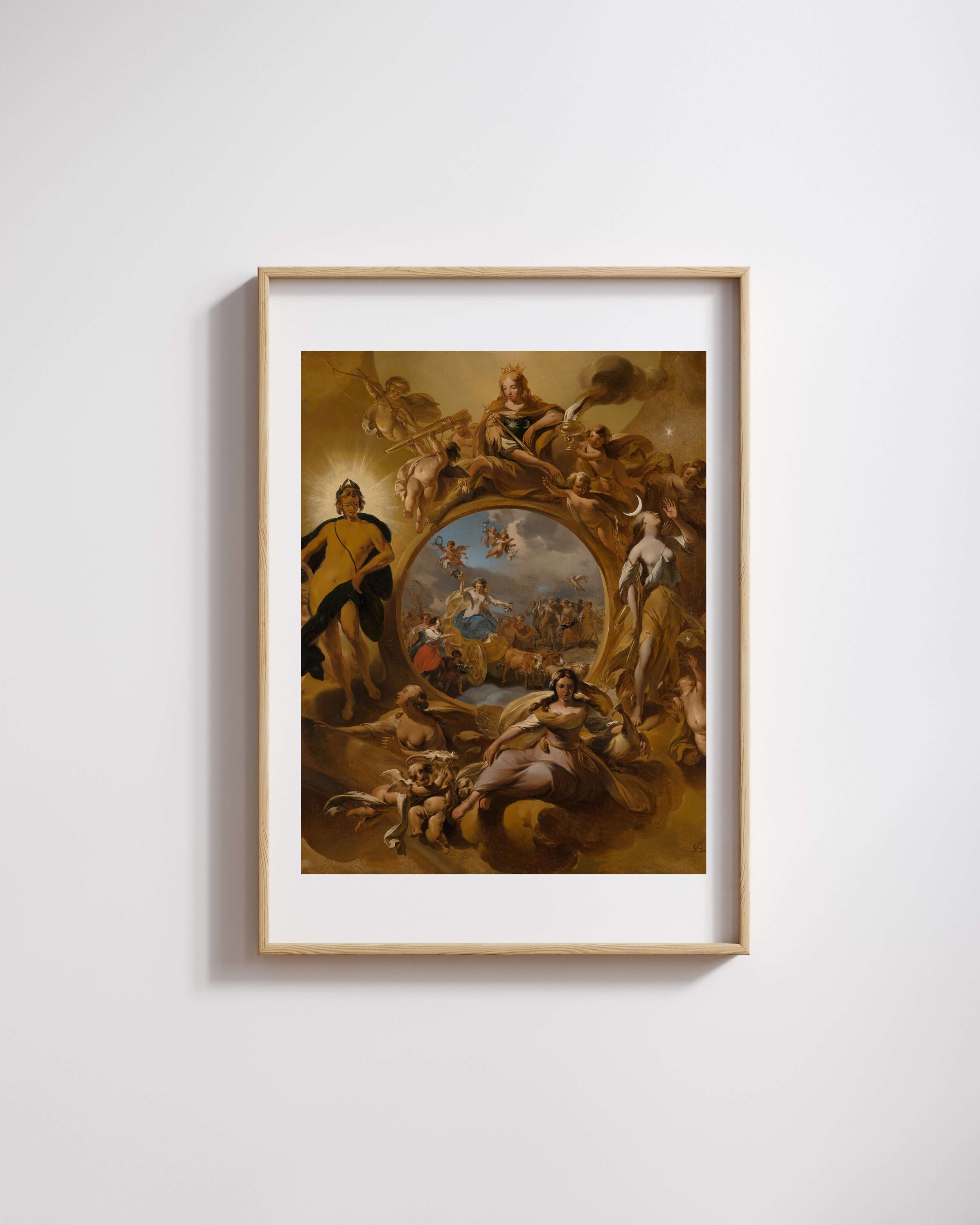 Nicolaes Pietersz Berchem - İLkbahar Alegorisi