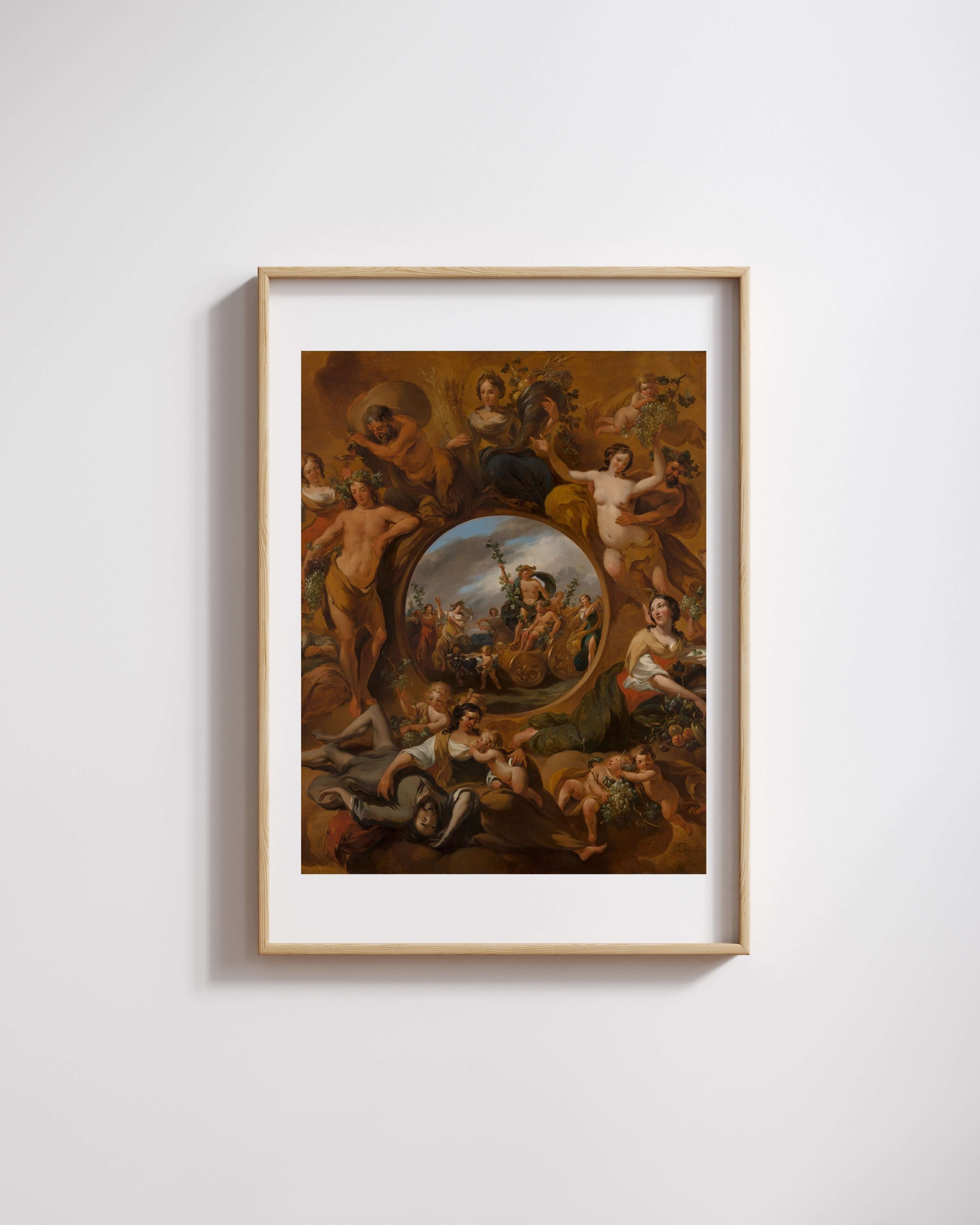 Nicolaes Pietersz Berchem - Sonbahar Alegorisi